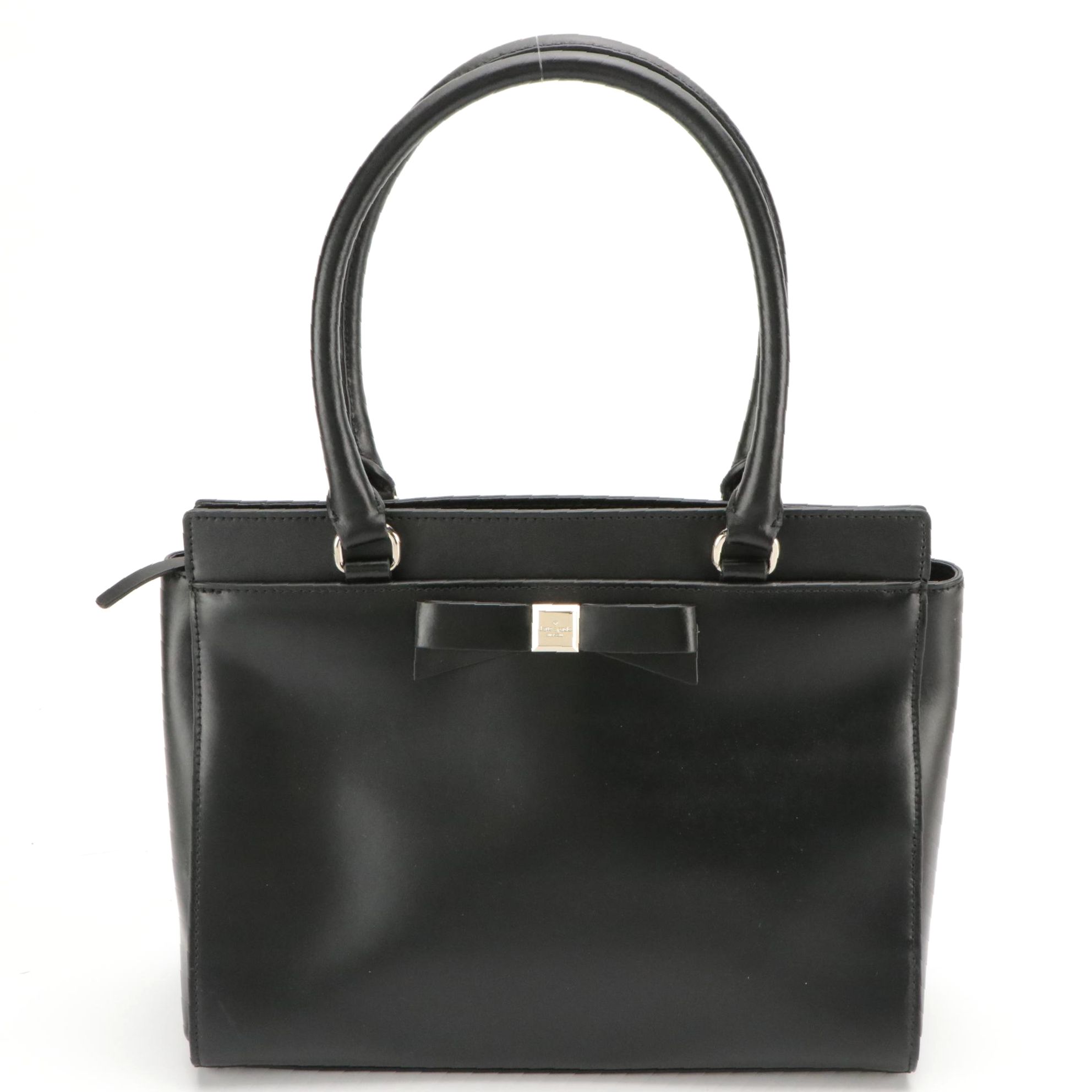 Kate Spade Montford Park Jovie Shoulder Bag in Black Coated Leather