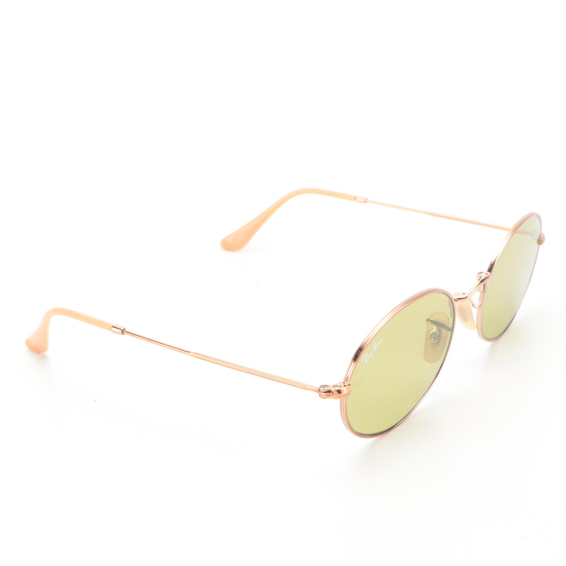 Ray-Ban RB3547N Evolve Oval Sunglasses with Case