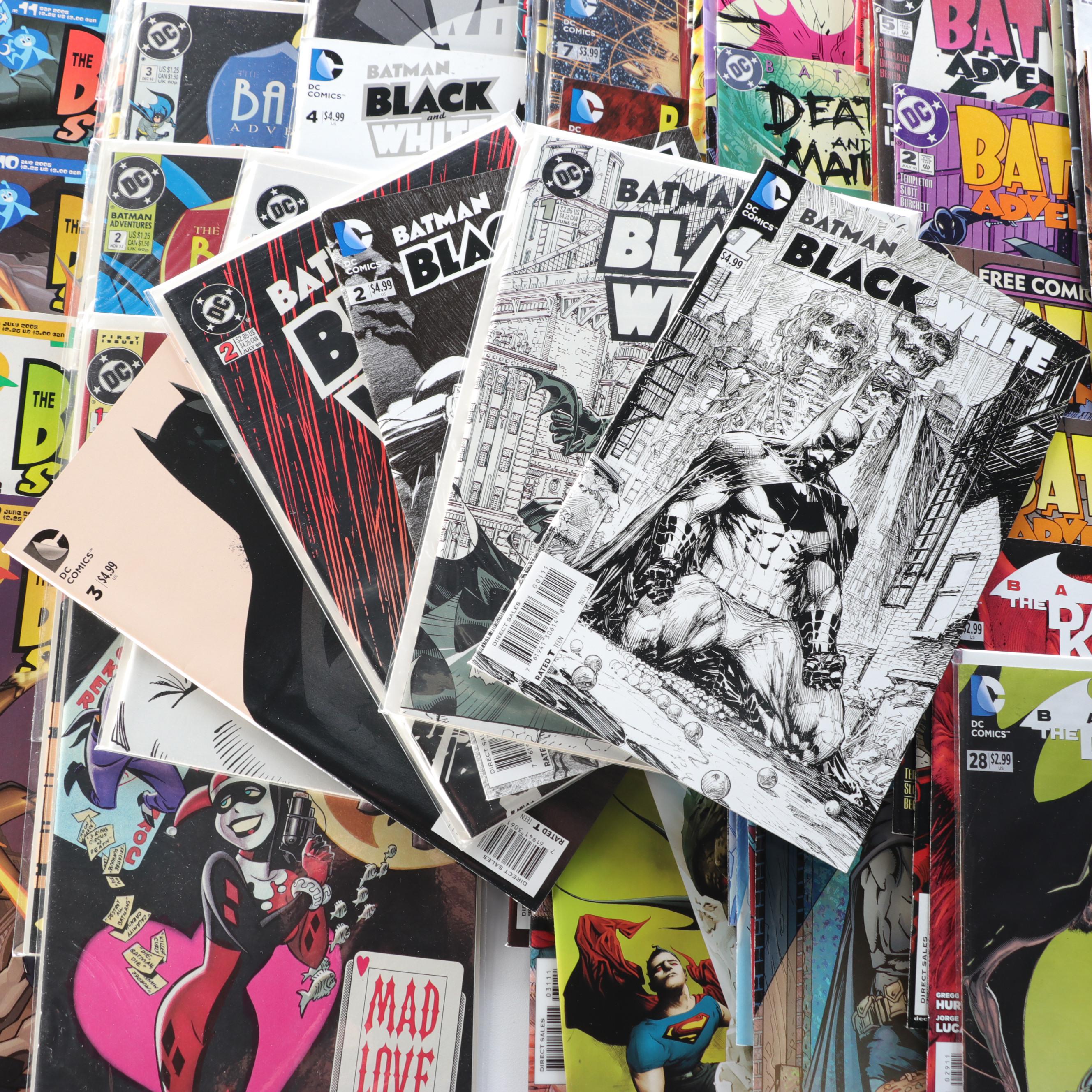 Modern Age DC Comic Books Featuring "Batman Adventures", "The Dark Knight", More