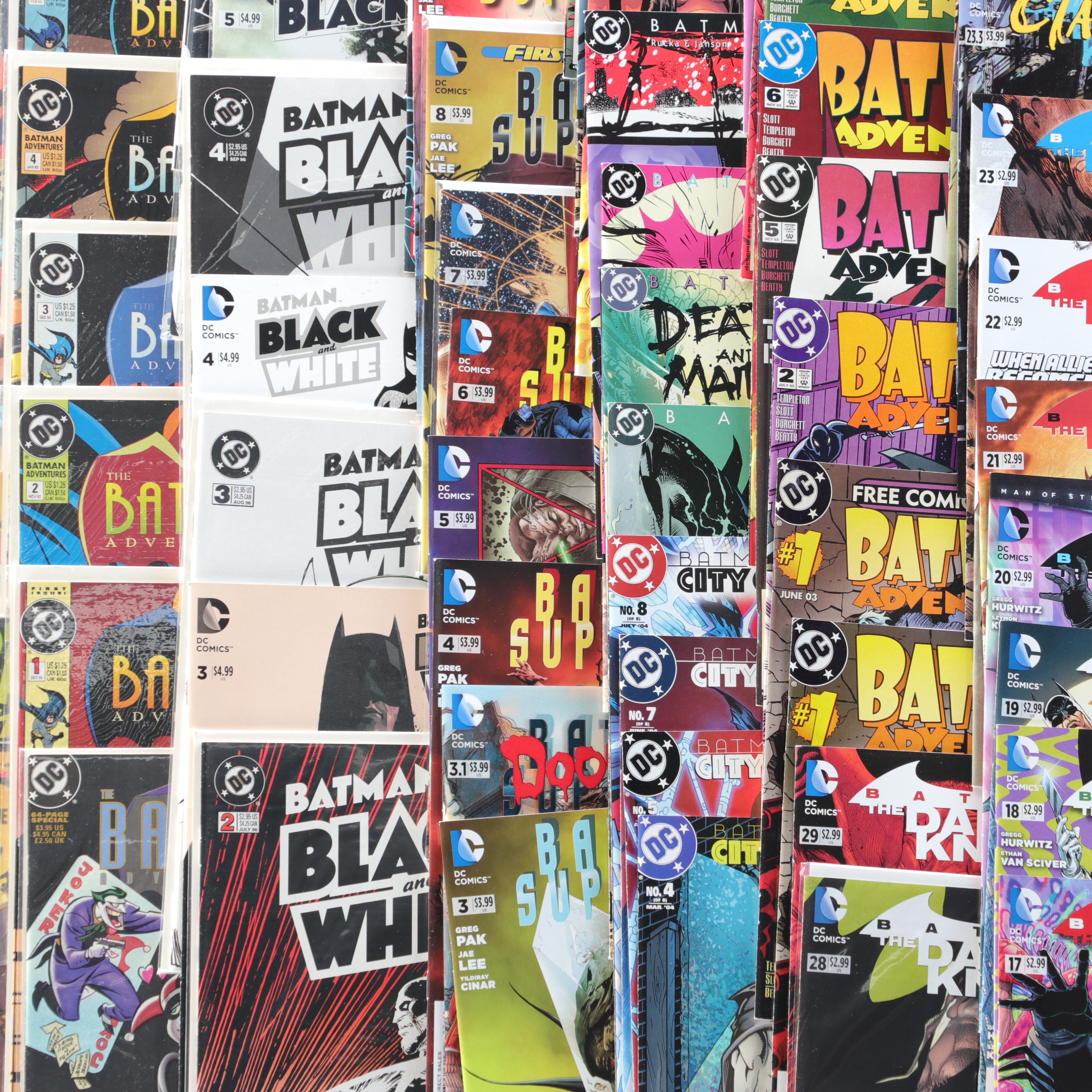 Modern Age DC Comic Books Featuring "Batman Adventures", "The Dark Knight", More