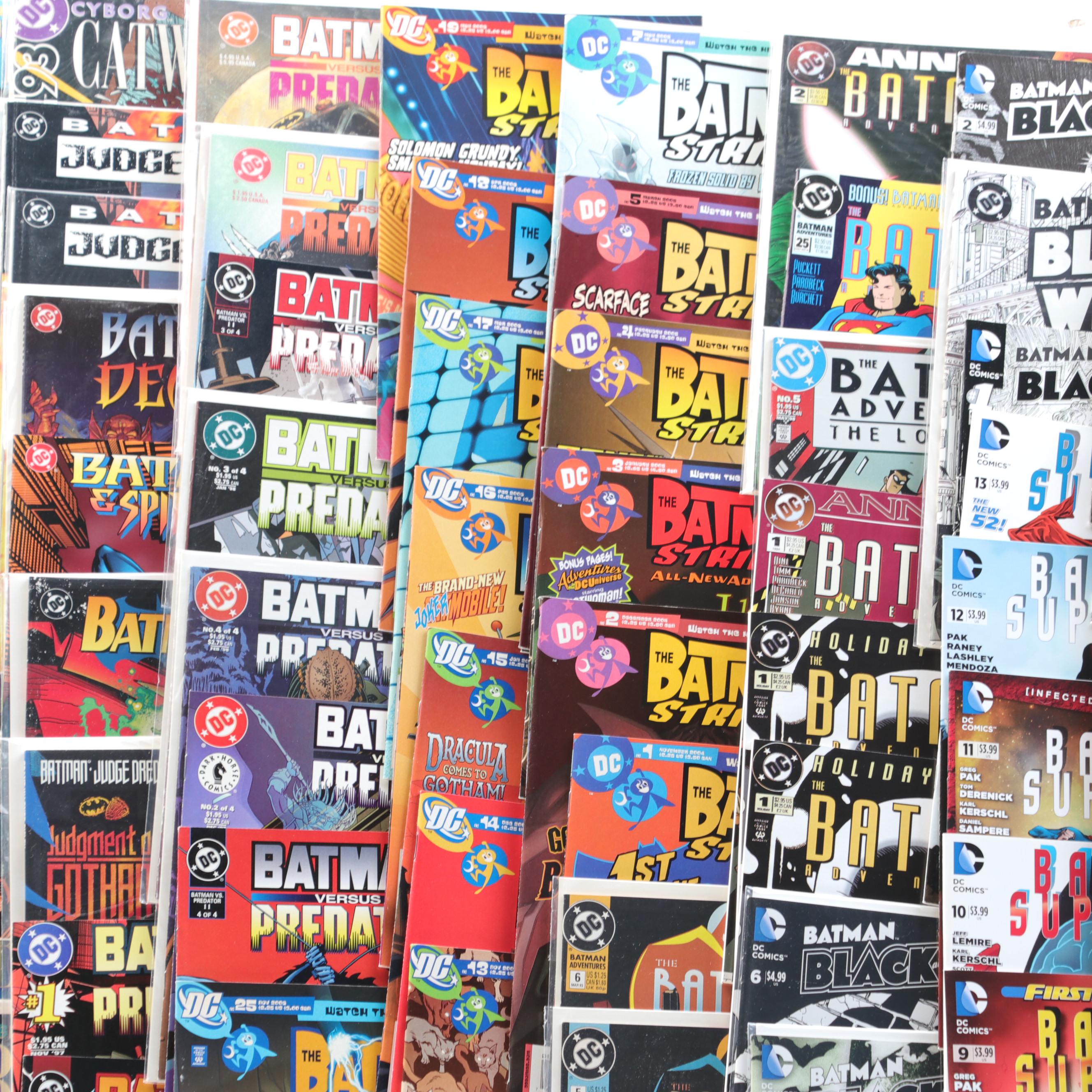 Modern Age DC Comic Books Featuring "Batman Adventures", "The Dark Knight", More