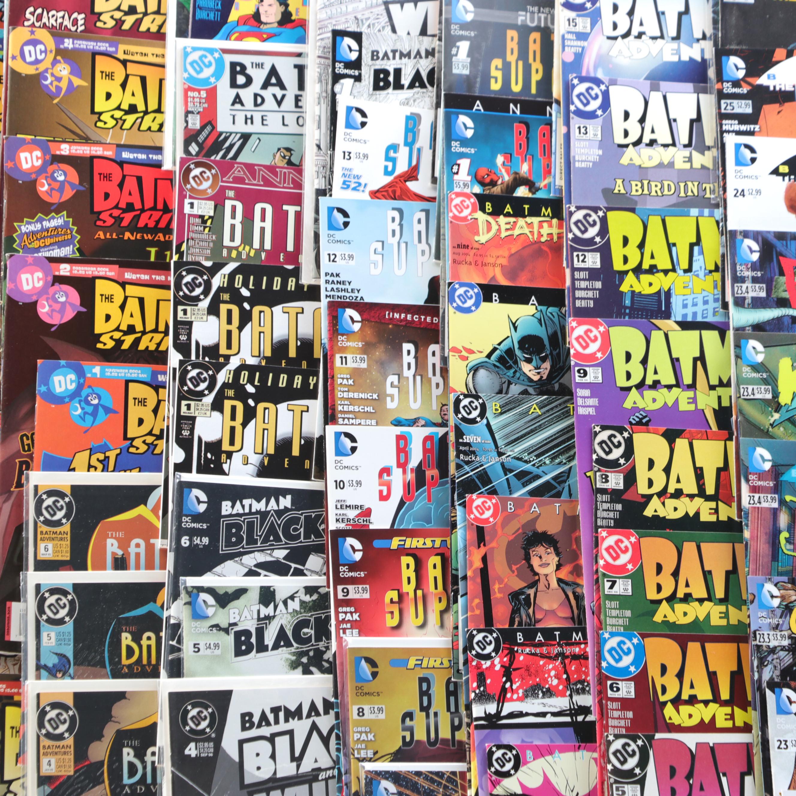 Modern Age DC Comic Books Featuring "Batman Adventures", "The Dark Knight", More