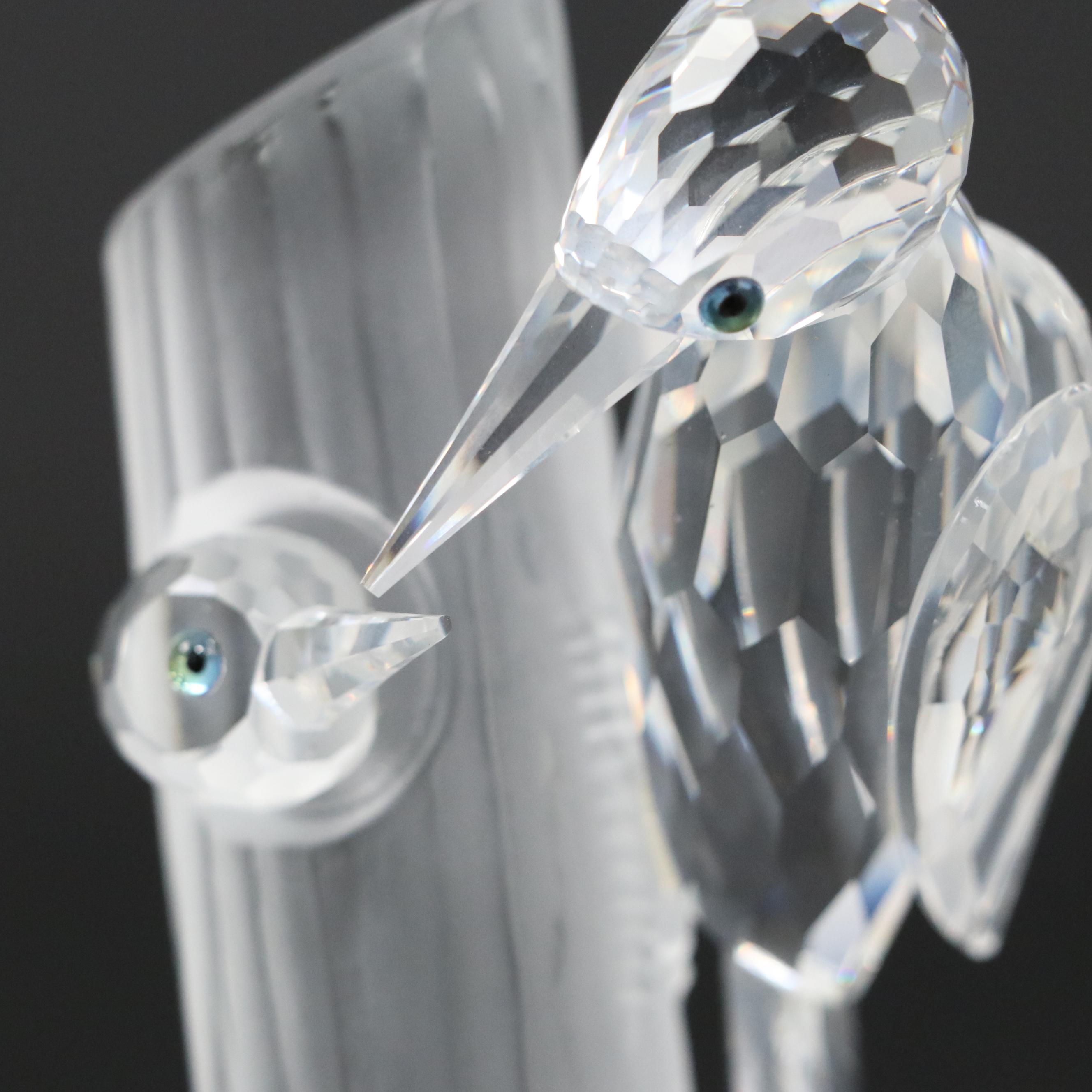 Swarovski Collectors Society Crystal Bird Figurines