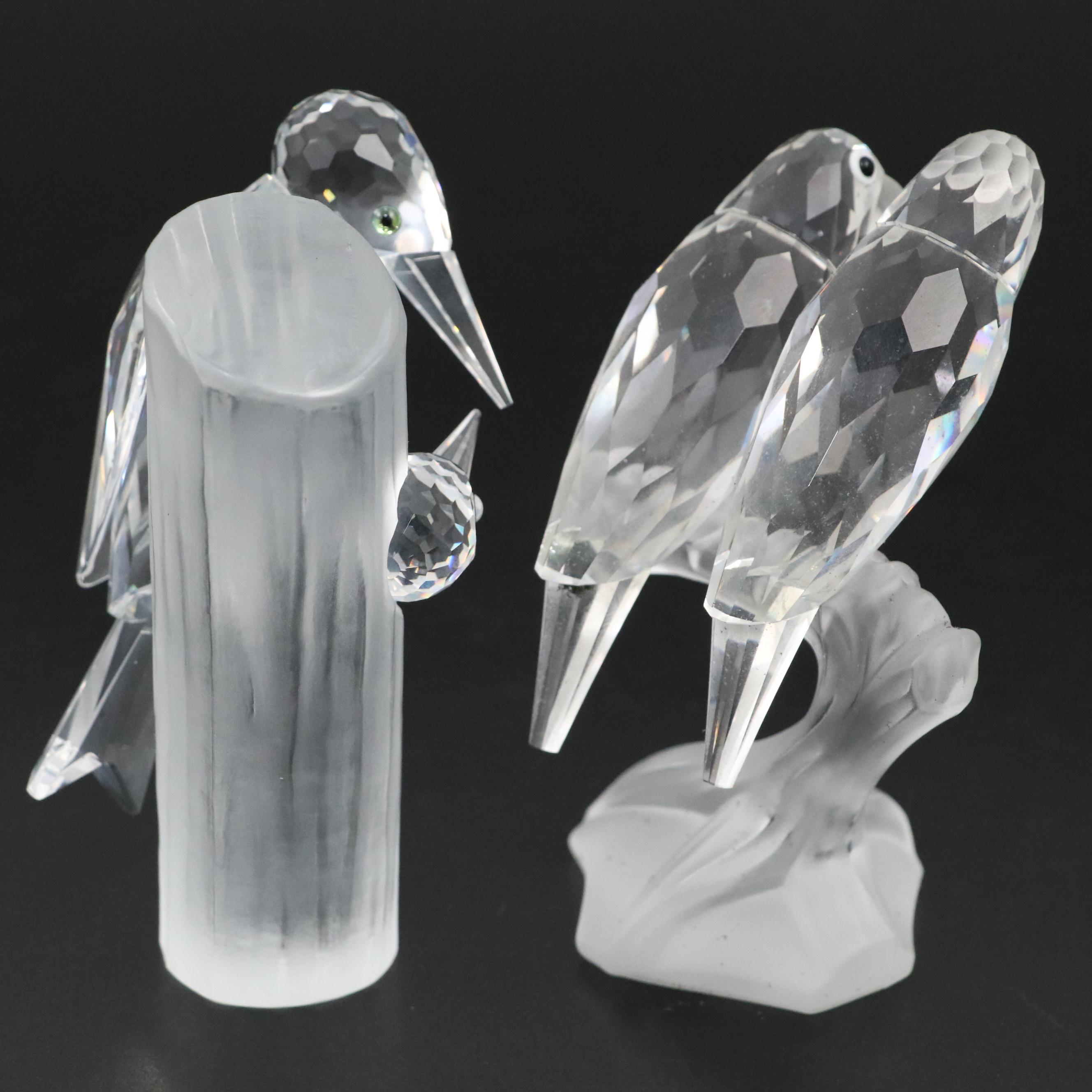 Swarovski Collectors Society Crystal Bird Figurines