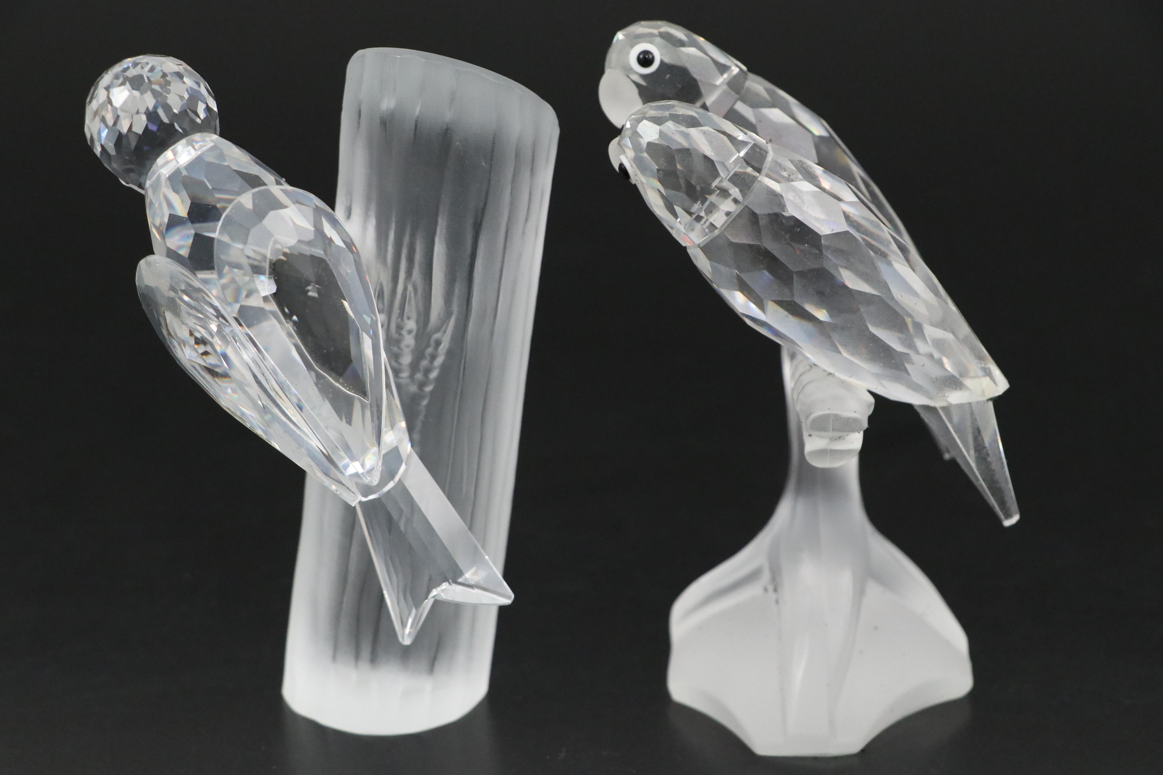 Swarovski Collectors Society Crystal Bird Figurines