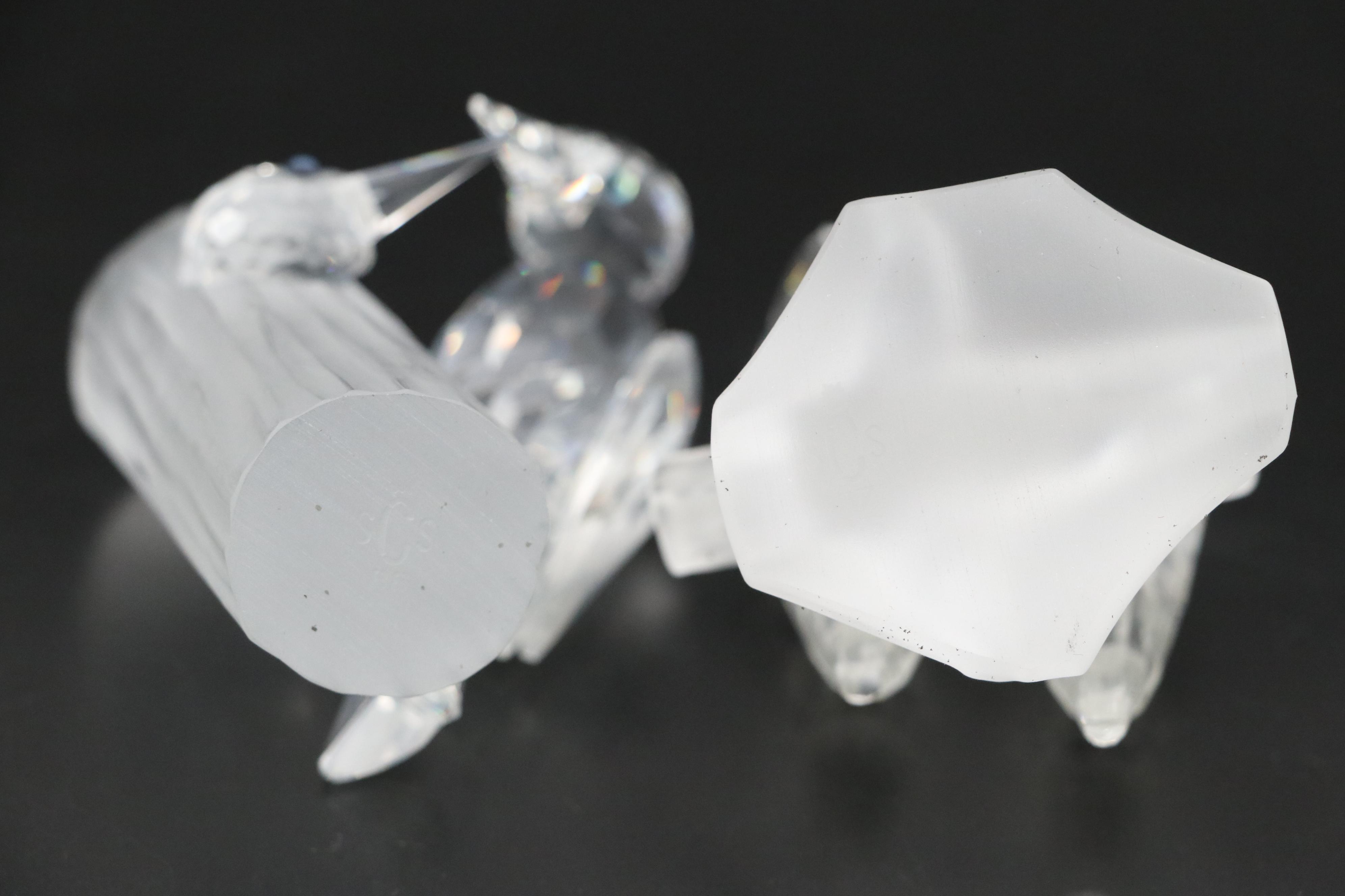 Swarovski Collectors Society Crystal Bird Figurines