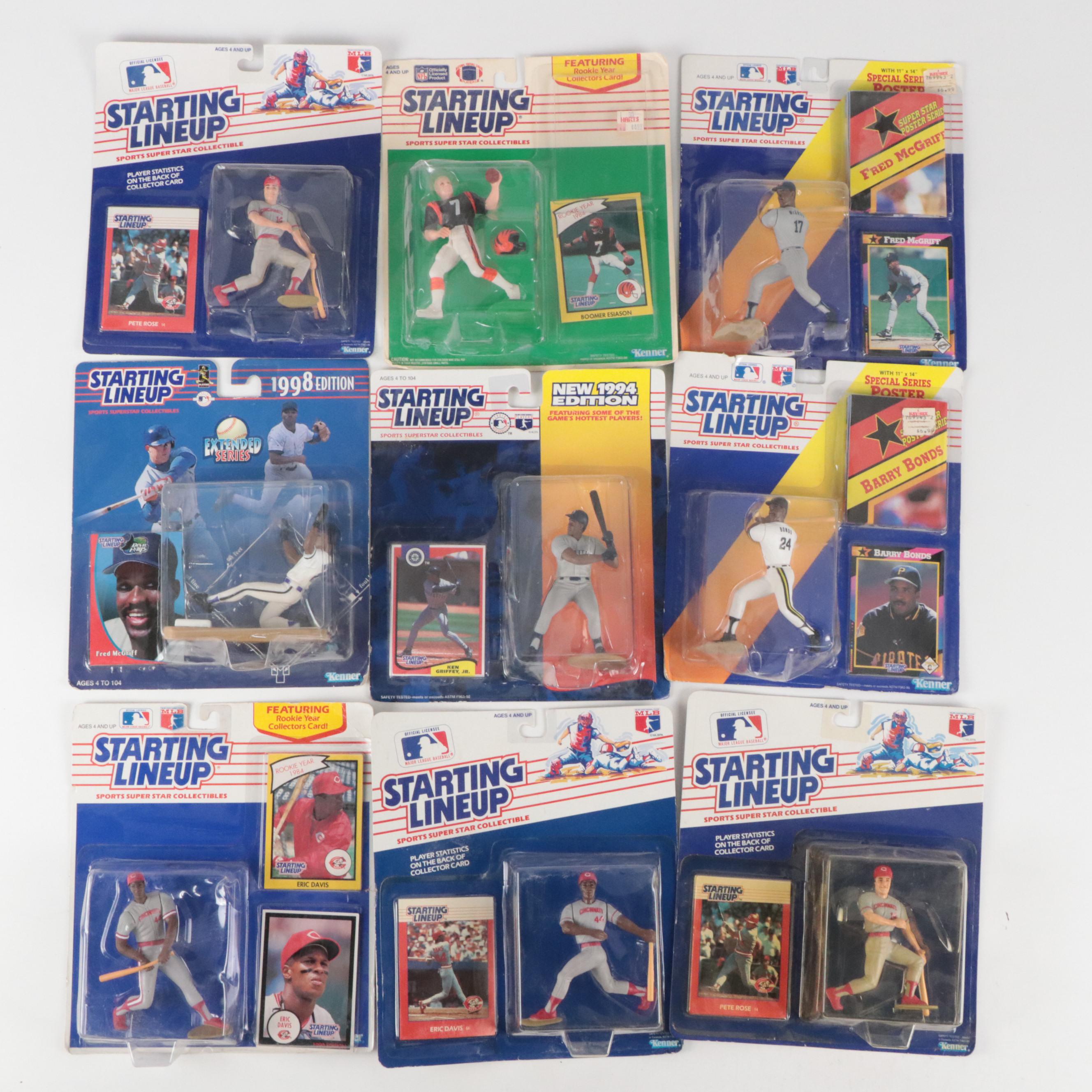 Nolan Ryan Advil Display with Packs, Starting Lineup Figures, and More
