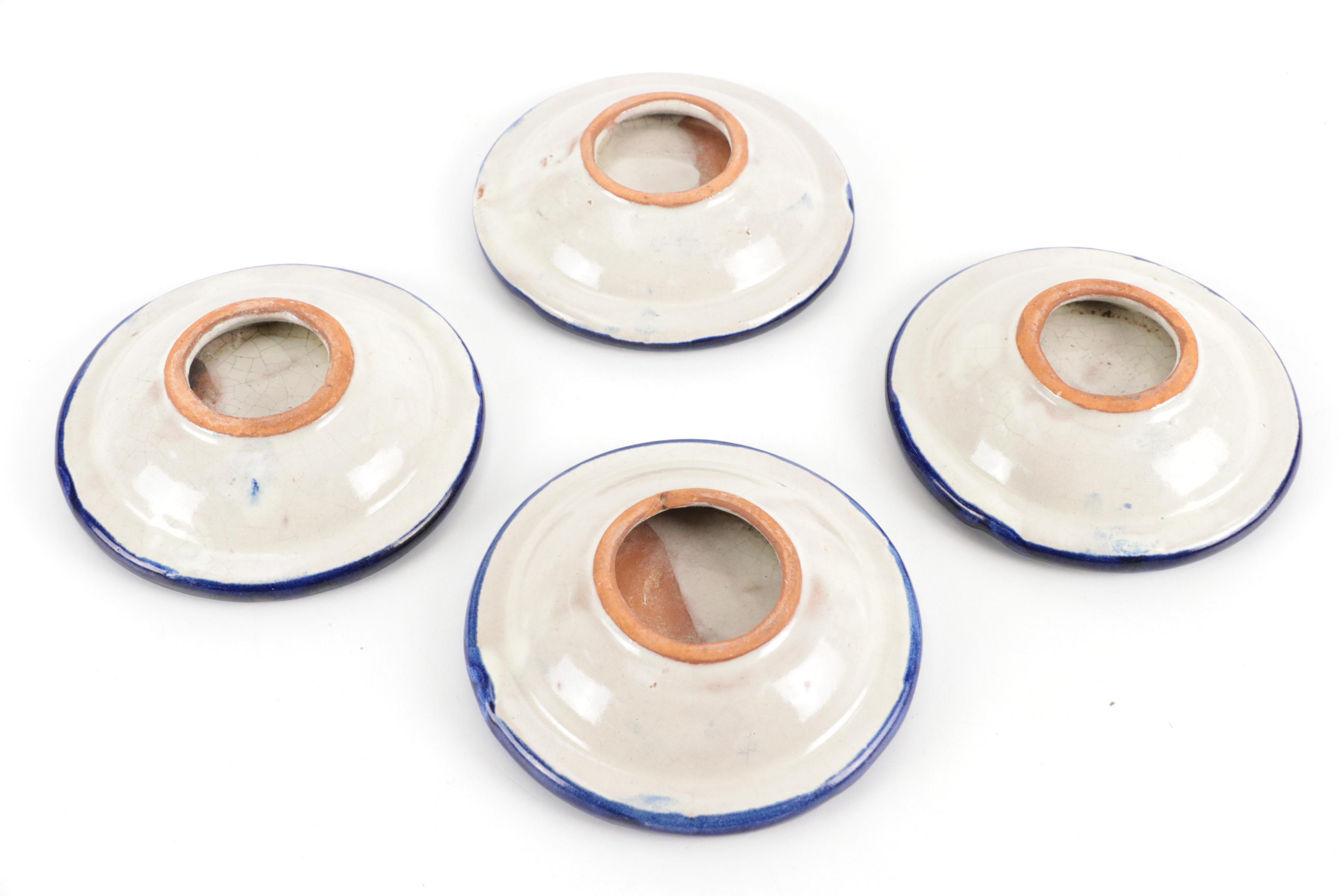 Talavera Faïence Ginger Jars and Ash Trays