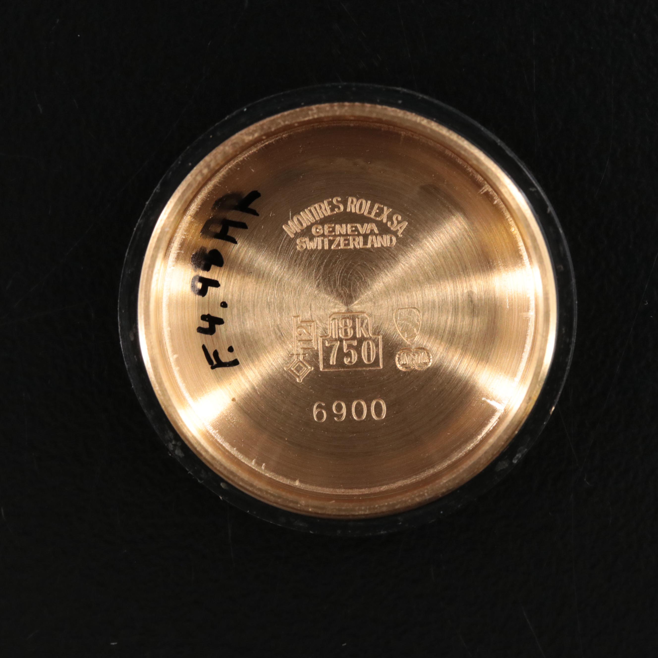 1982 Rolex Custom Diamond Dial Datejust President Band Watch