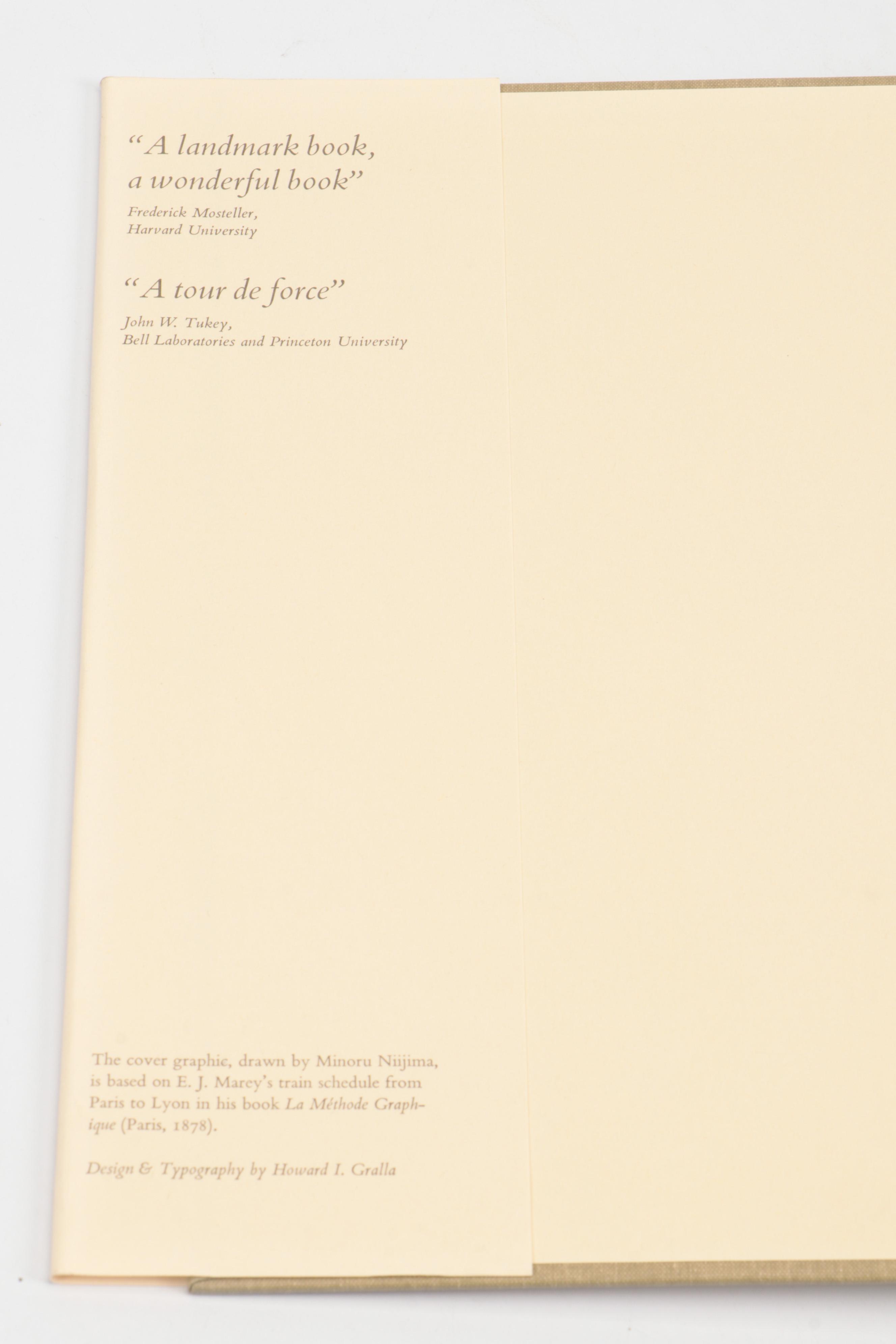 Signed "Visual Explanations," "Envisioning Information" and More by Edward Tufte