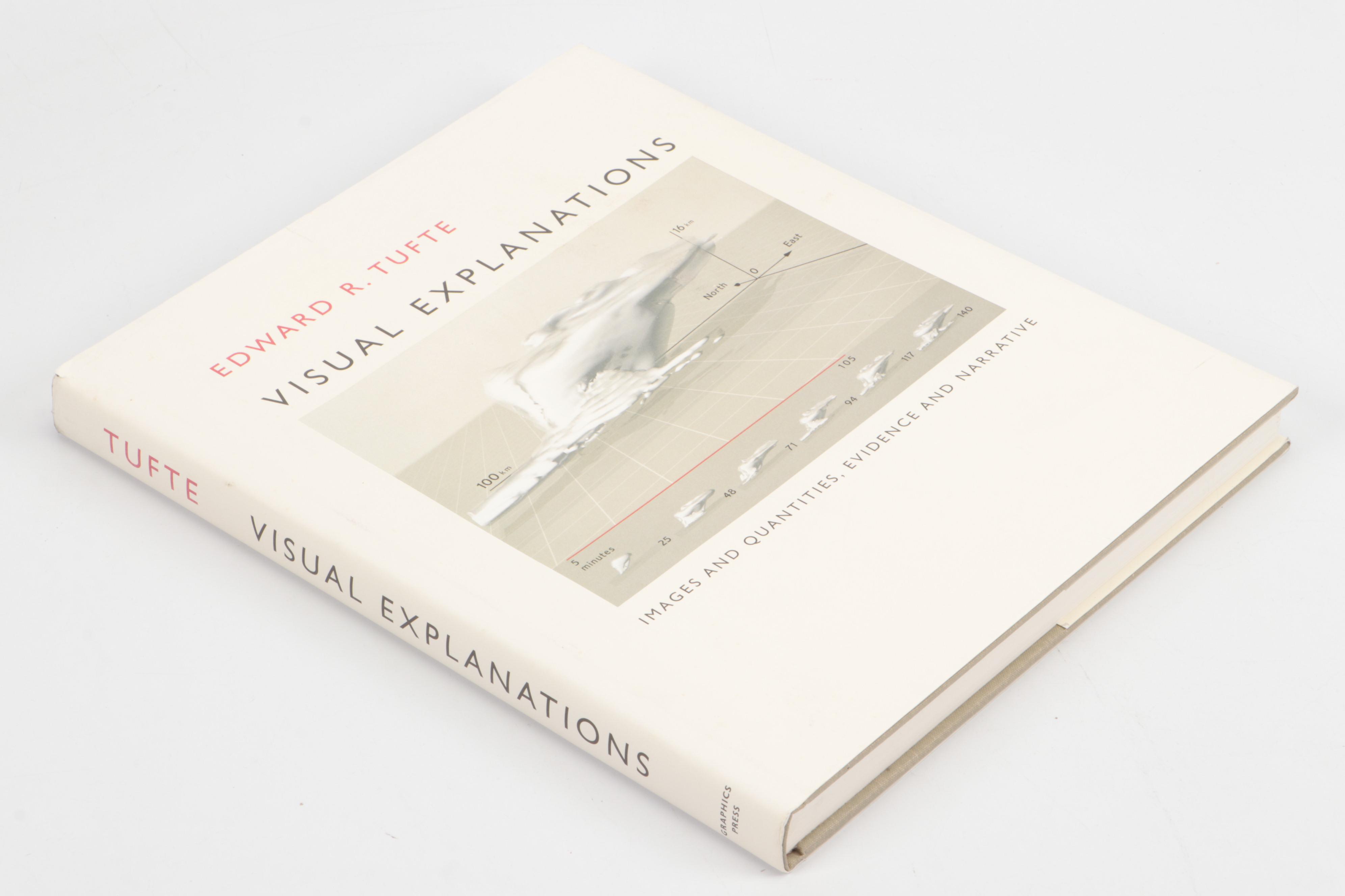 Signed "Visual Explanations," "Envisioning Information" and More by Edward Tufte