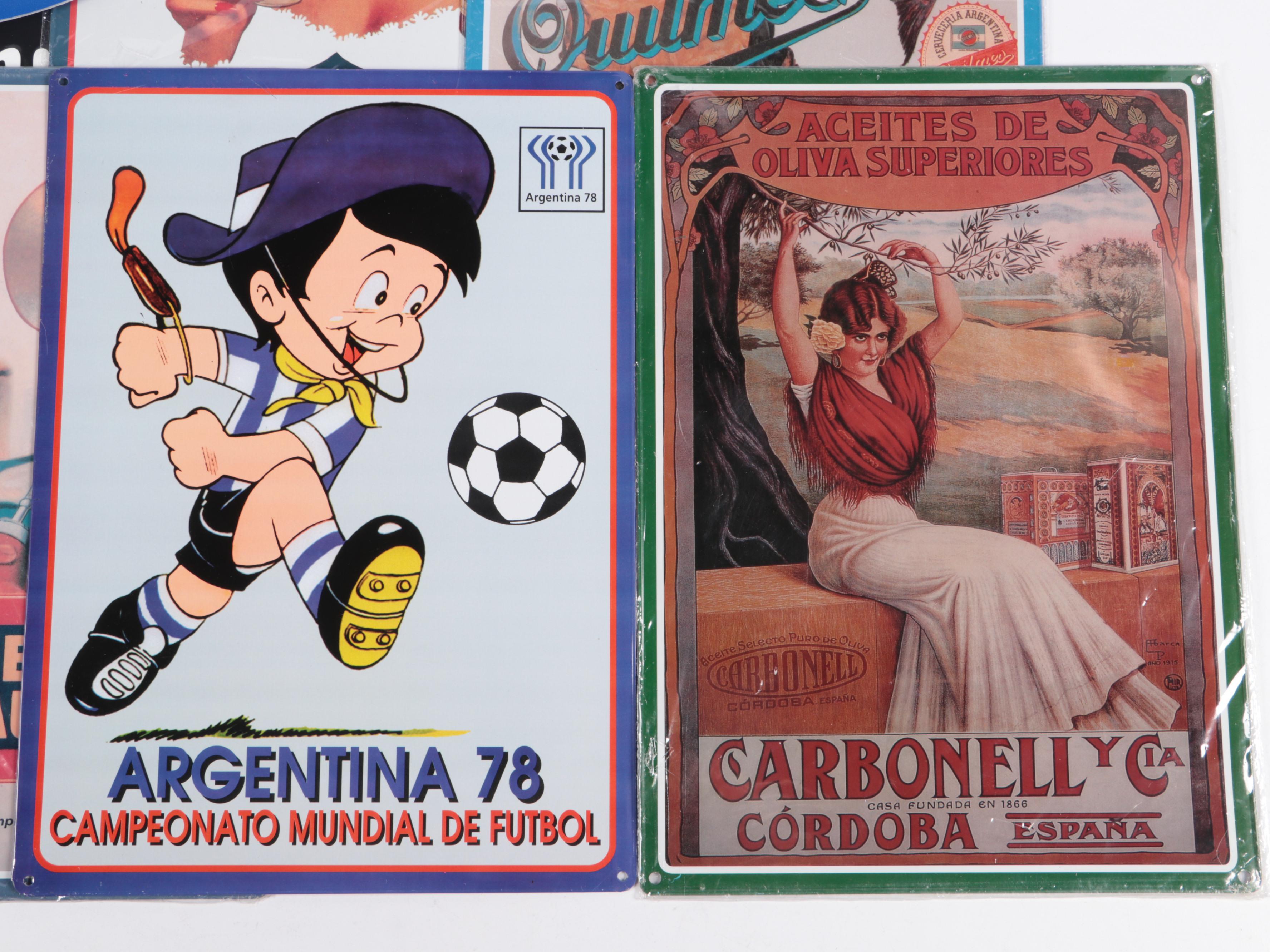 Vintage Style Metal Signs