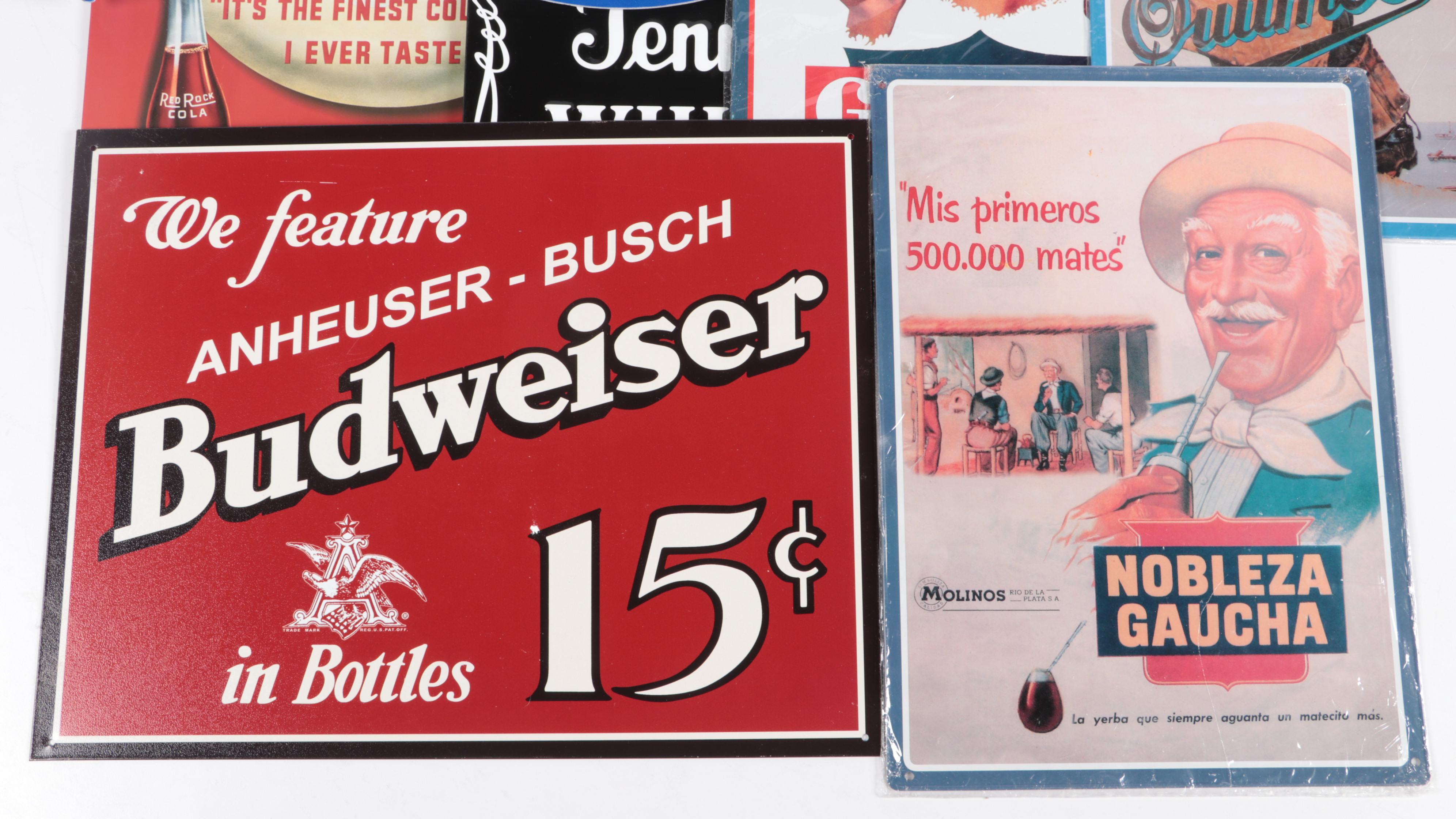 Vintage Style Metal Signs