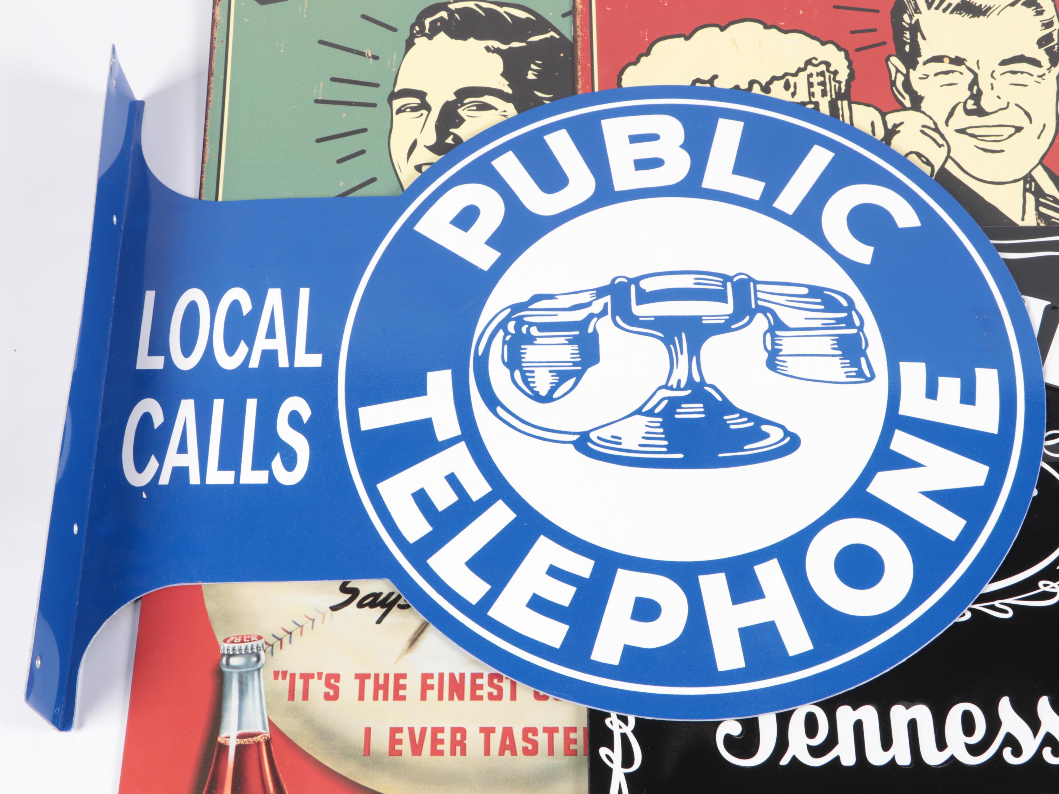 Vintage Style Metal Signs