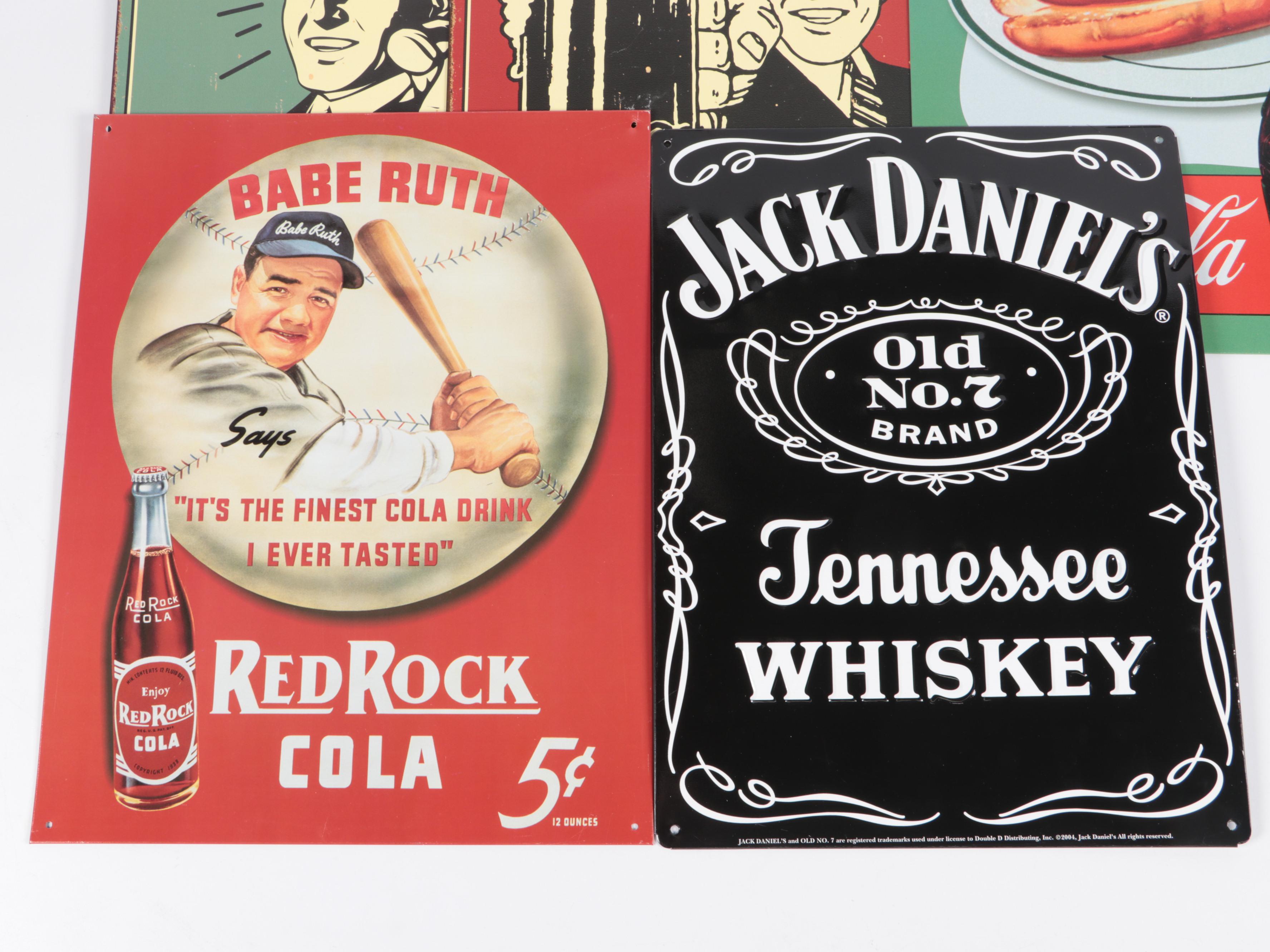 Vintage Style Metal Signs