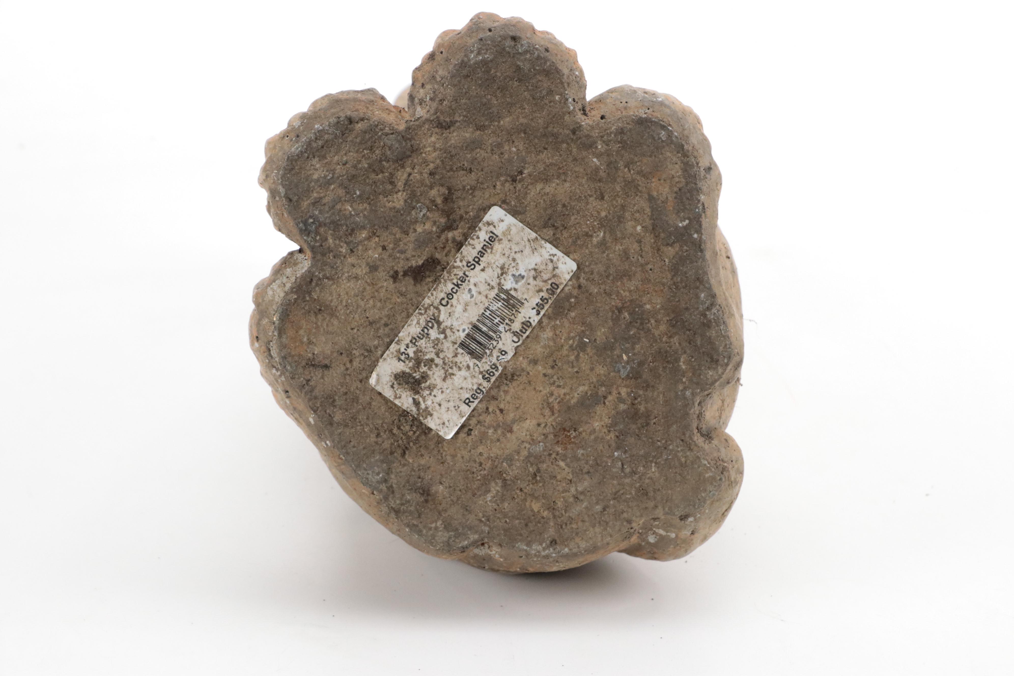 Cast Composite Dog Garden Statue