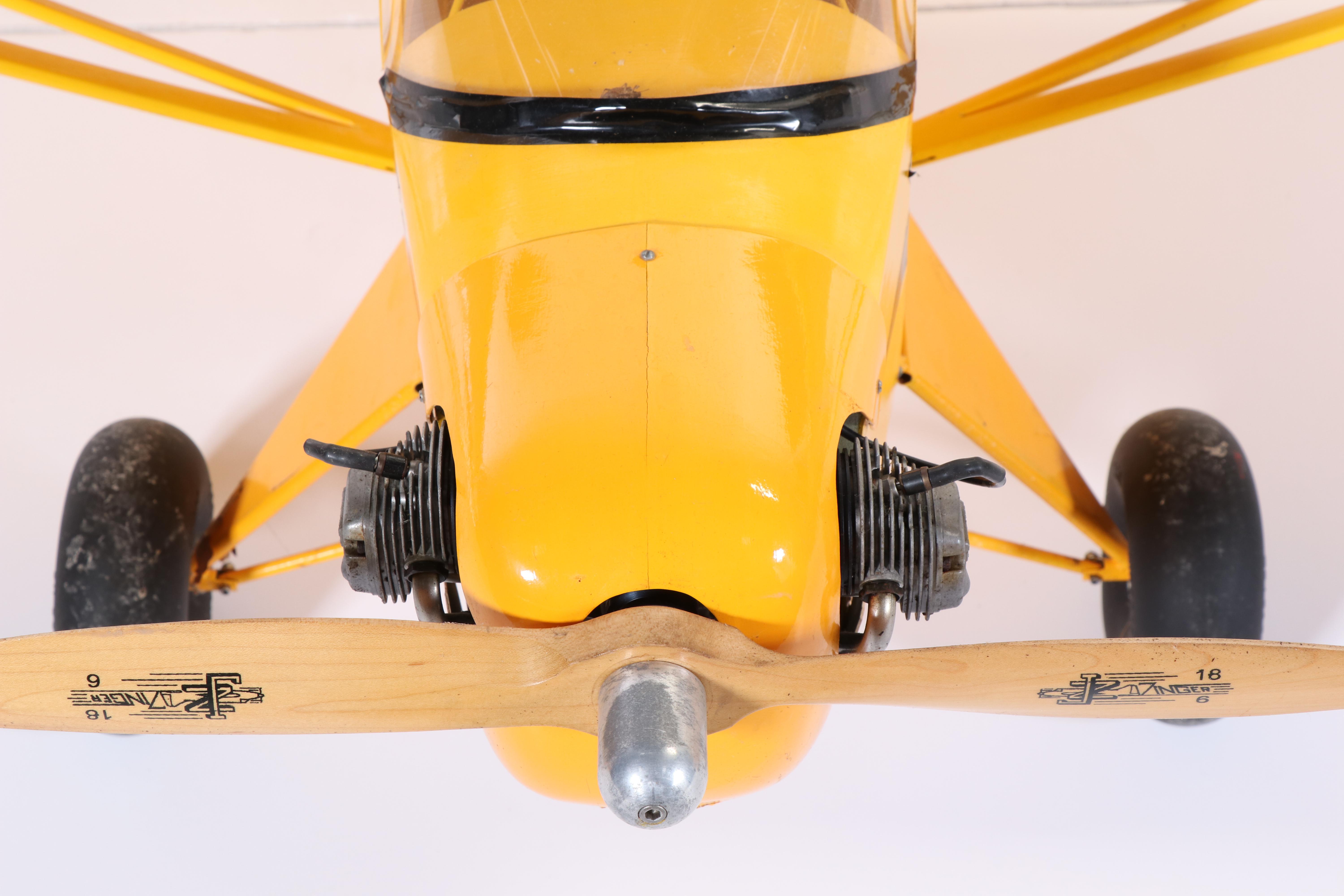 Piper Aircraft Corp. 1/4 Scale Piper Cub Model Airplane