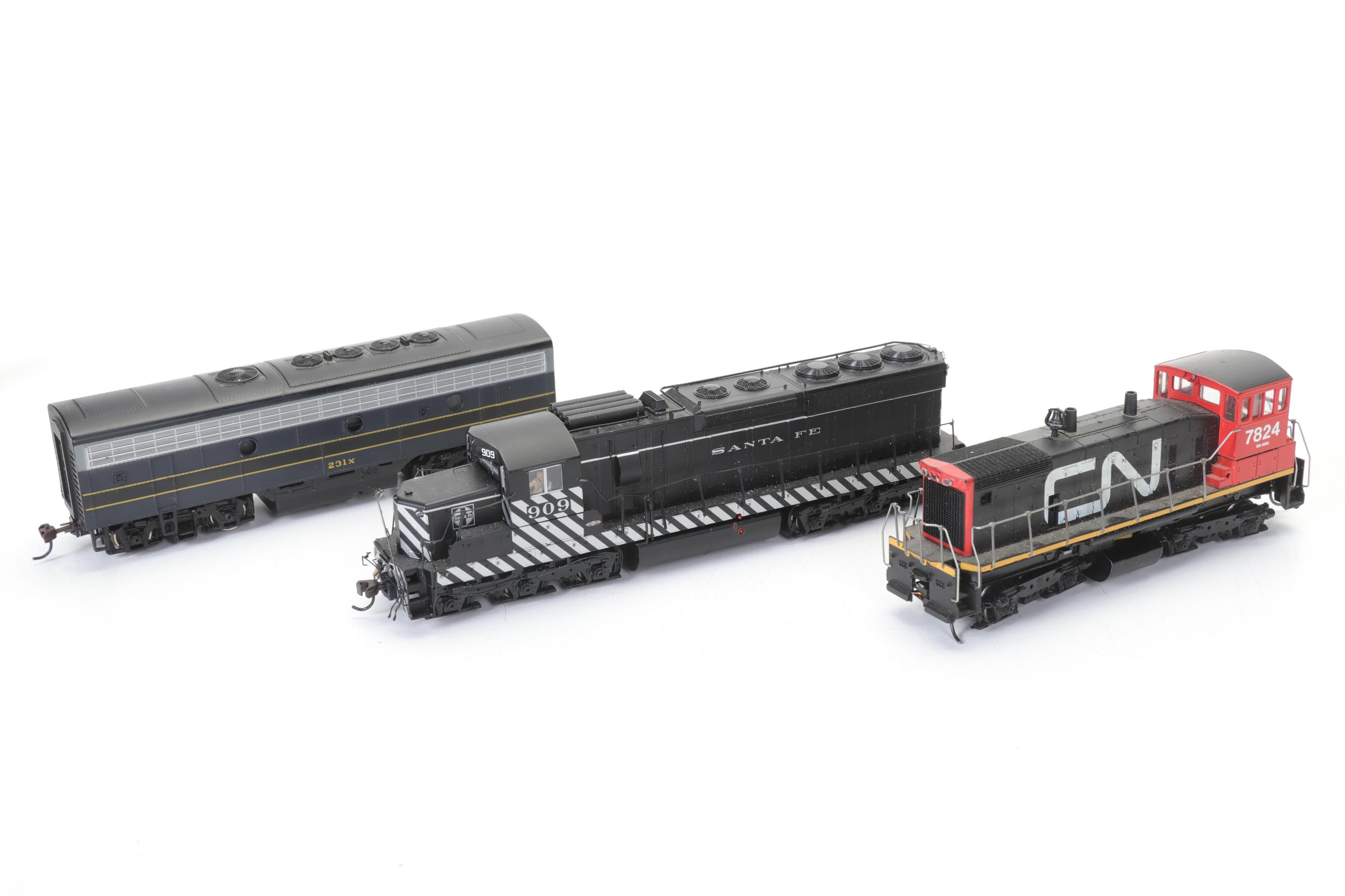 HO Scale Electric Toy Train Car Collection