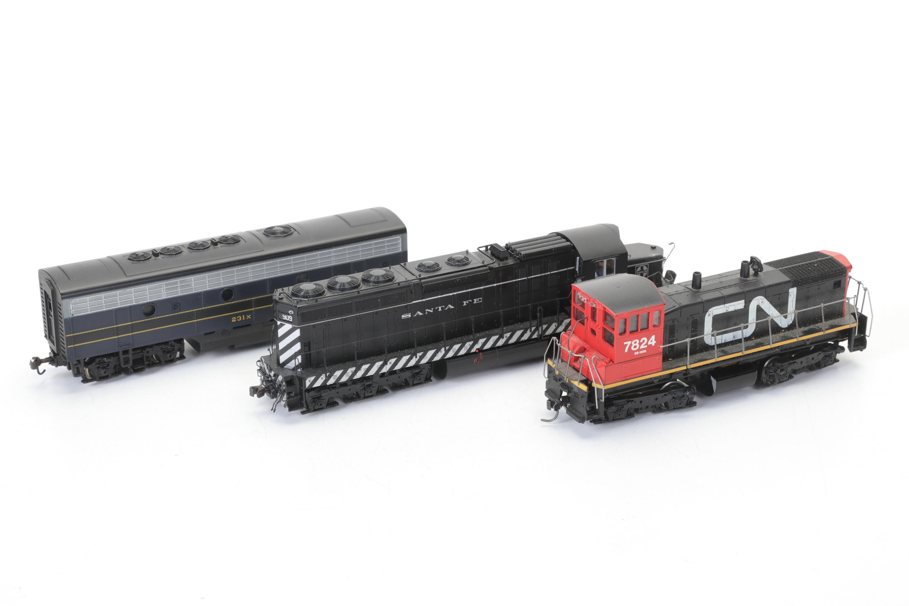 HO Scale Electric Toy Train Car Collection