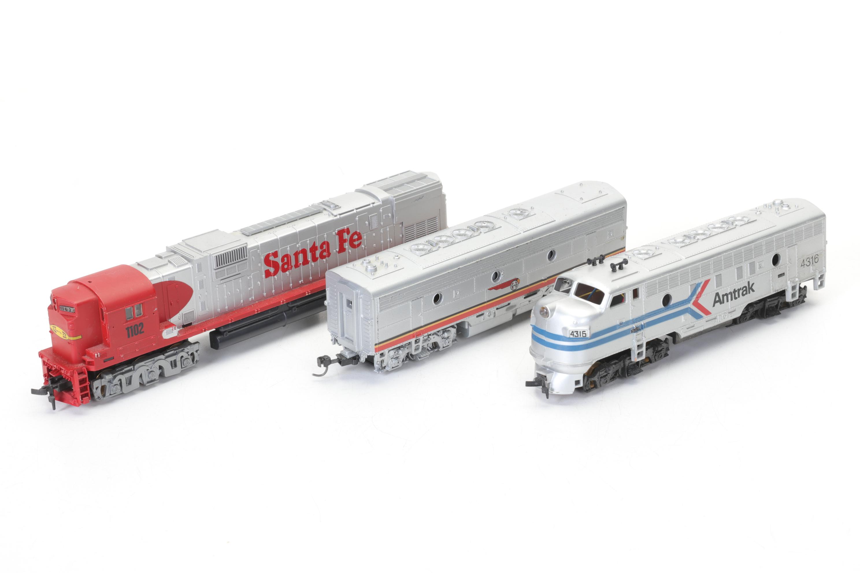 HO Scale Electric Toy Train Car Collection