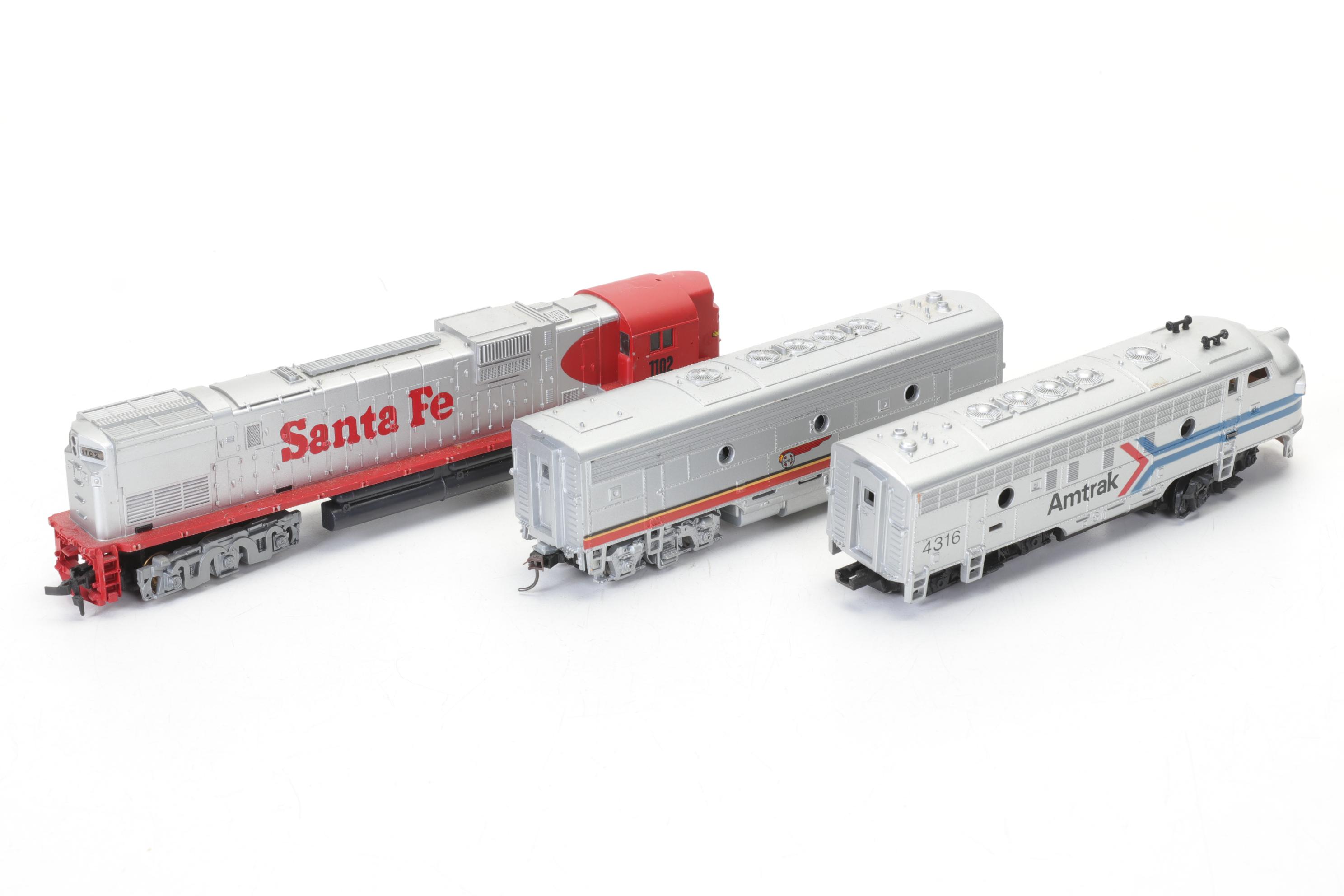 HO Scale Electric Toy Train Car Collection