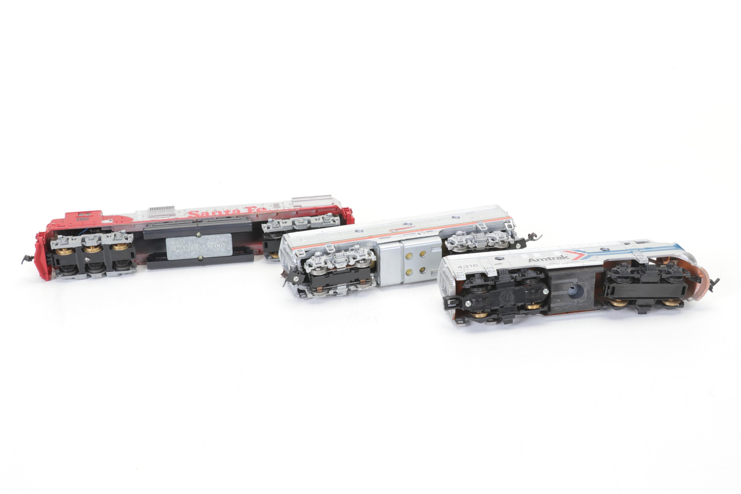 HO Scale Electric Toy Train Car Collection