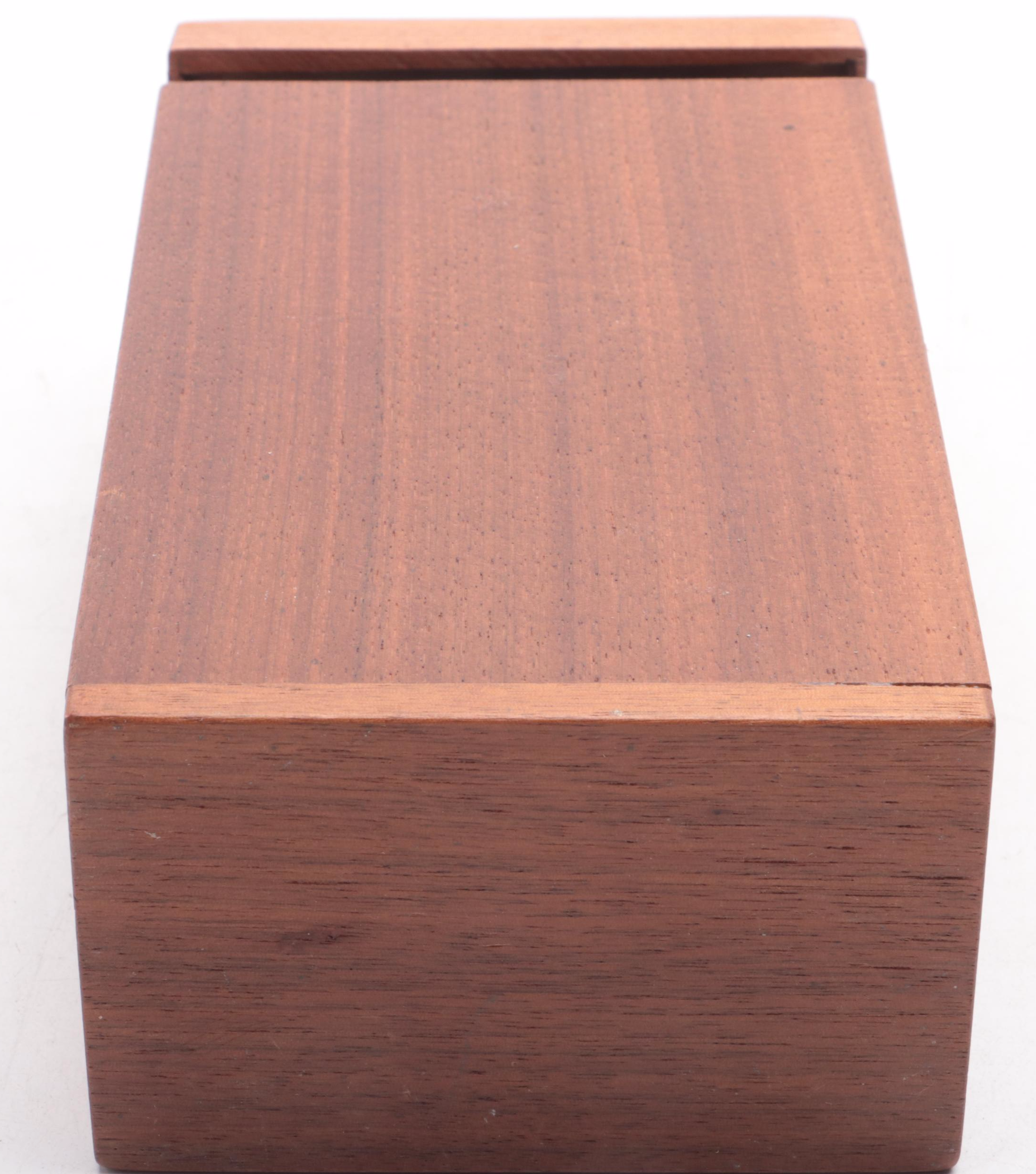 Cedar with Other Wooden Boxes and Duck Figurine