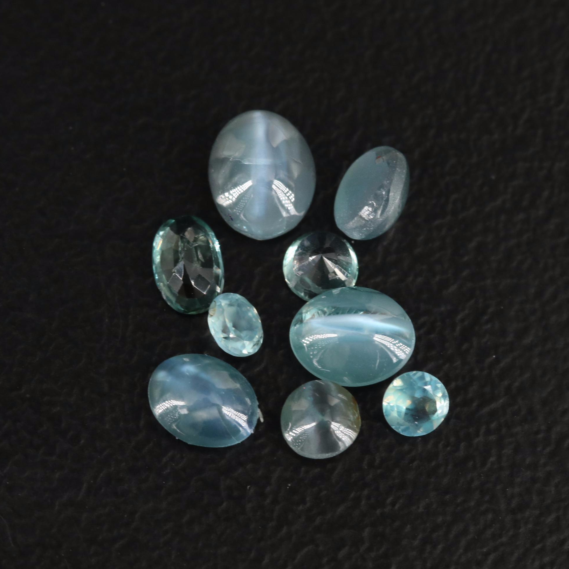 Loose 1.90 CTW Alexandrite and Cat's Eye Alexandrite