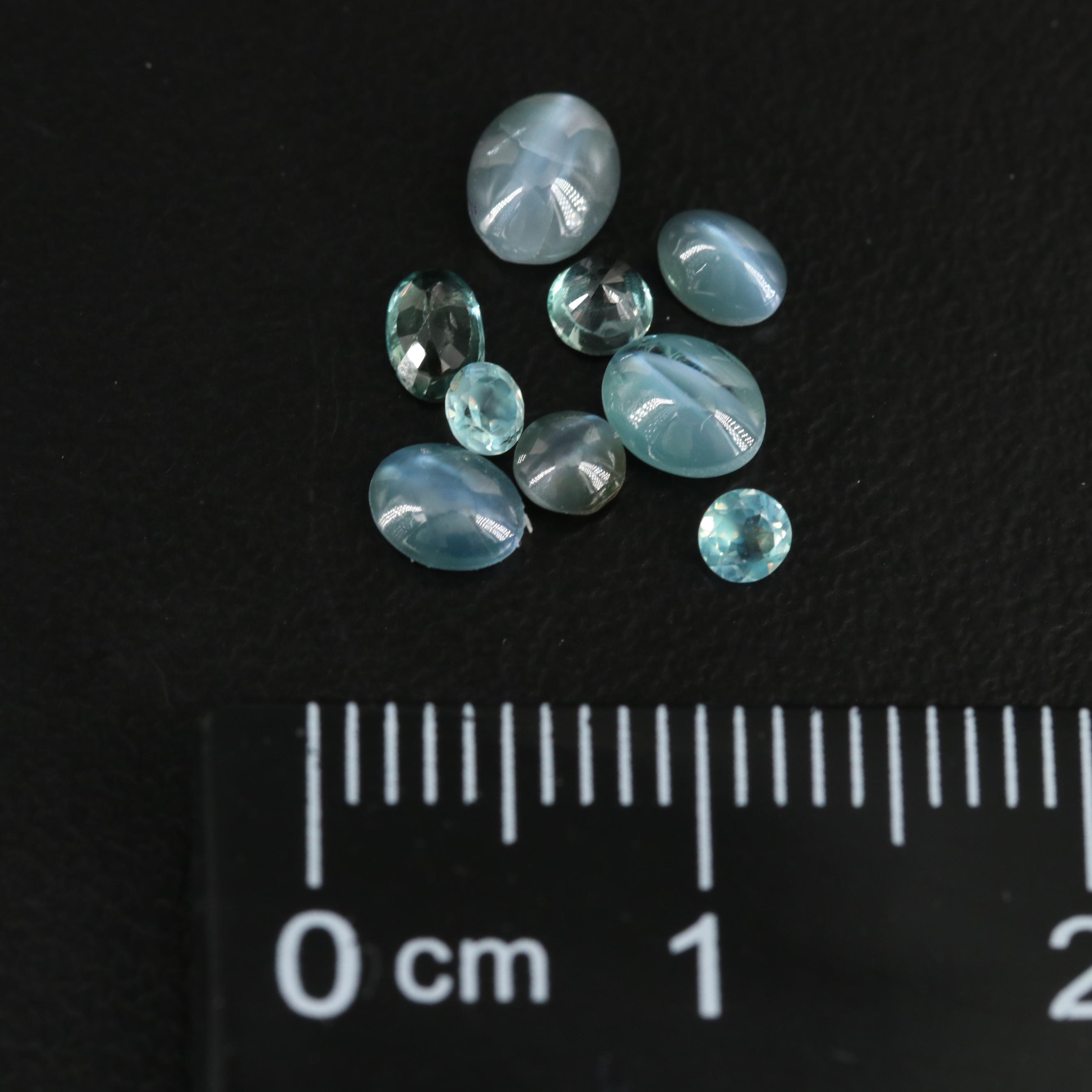 Loose 1.90 CTW Alexandrite and Cat's Eye Alexandrite