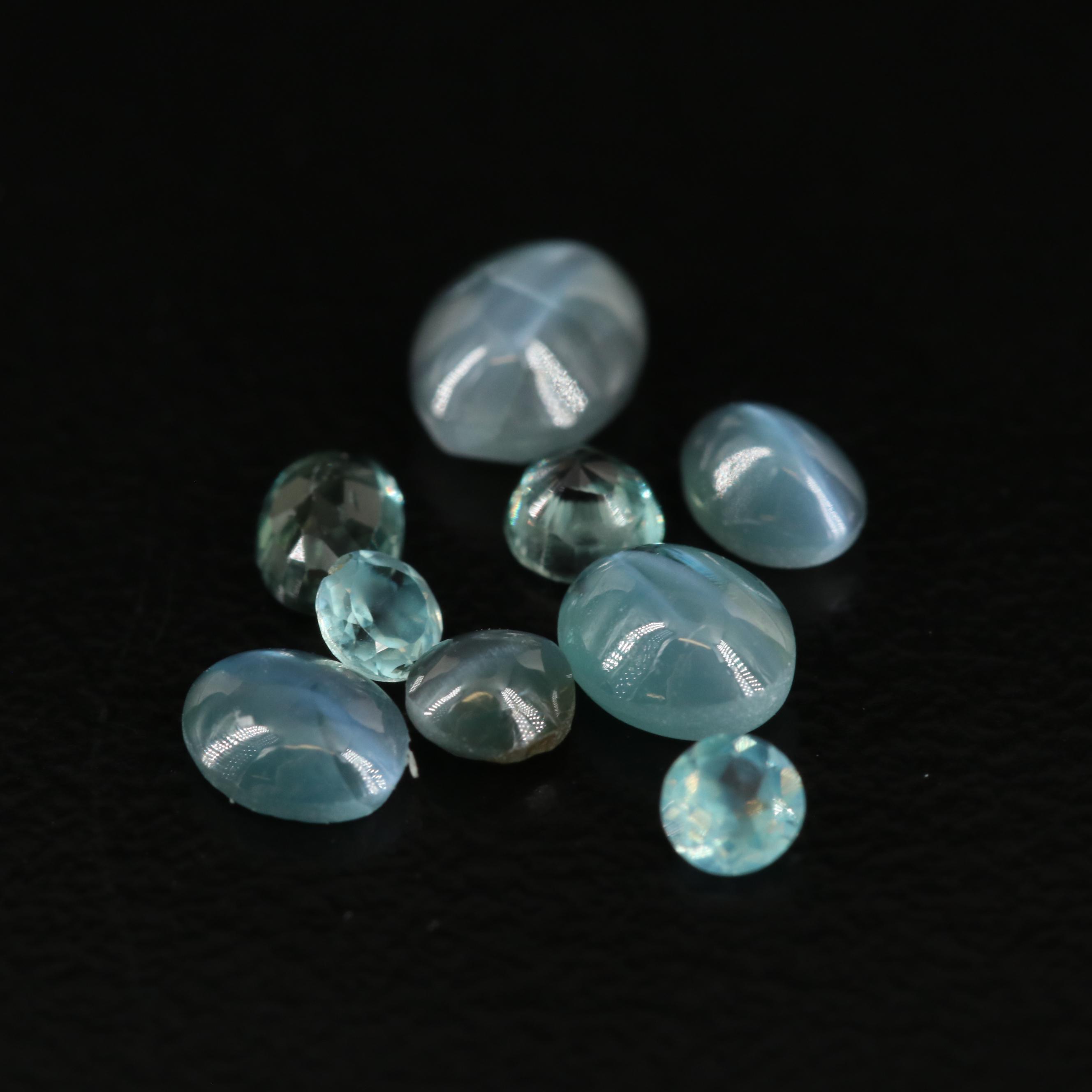 Loose 1.90 CTW Alexandrite and Cat's Eye Alexandrite