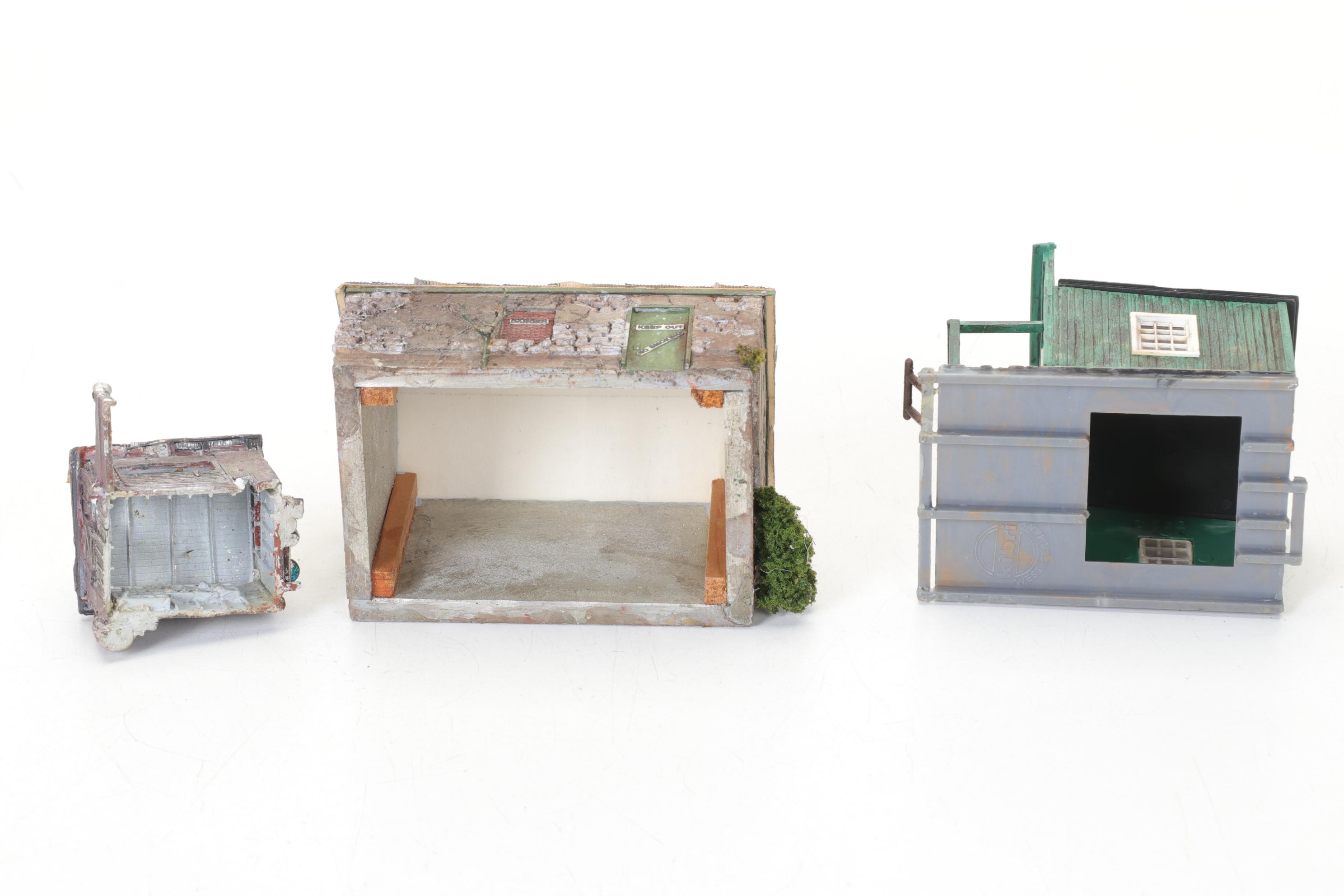 Eleven HO Scale Buildings for Model Train Layouts