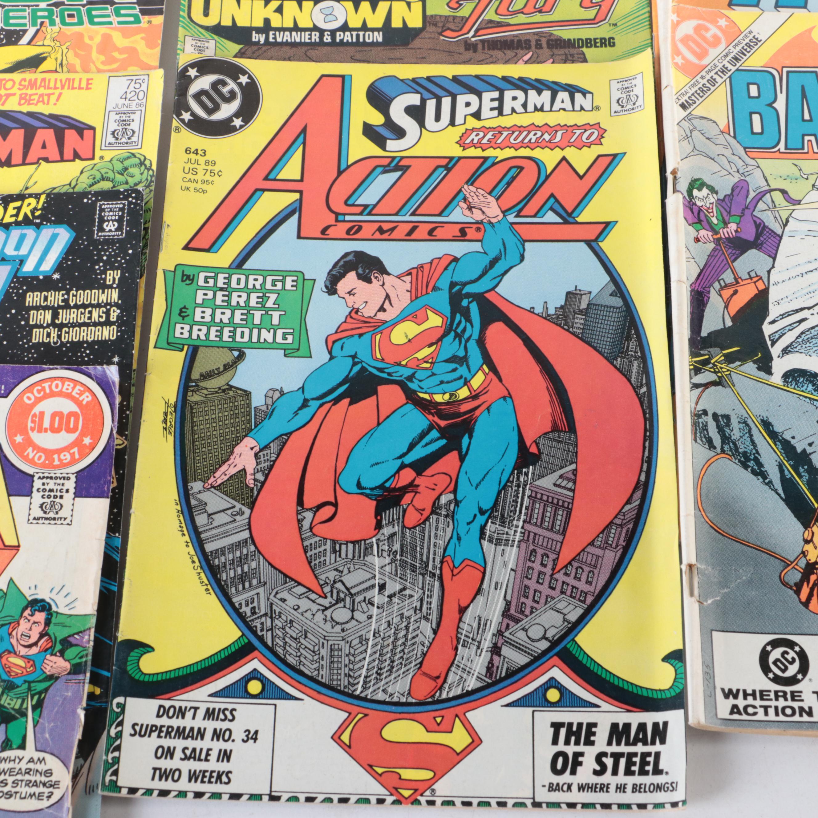 "The New Teen Titans," "Superman," "Checkmate!" and More Comics