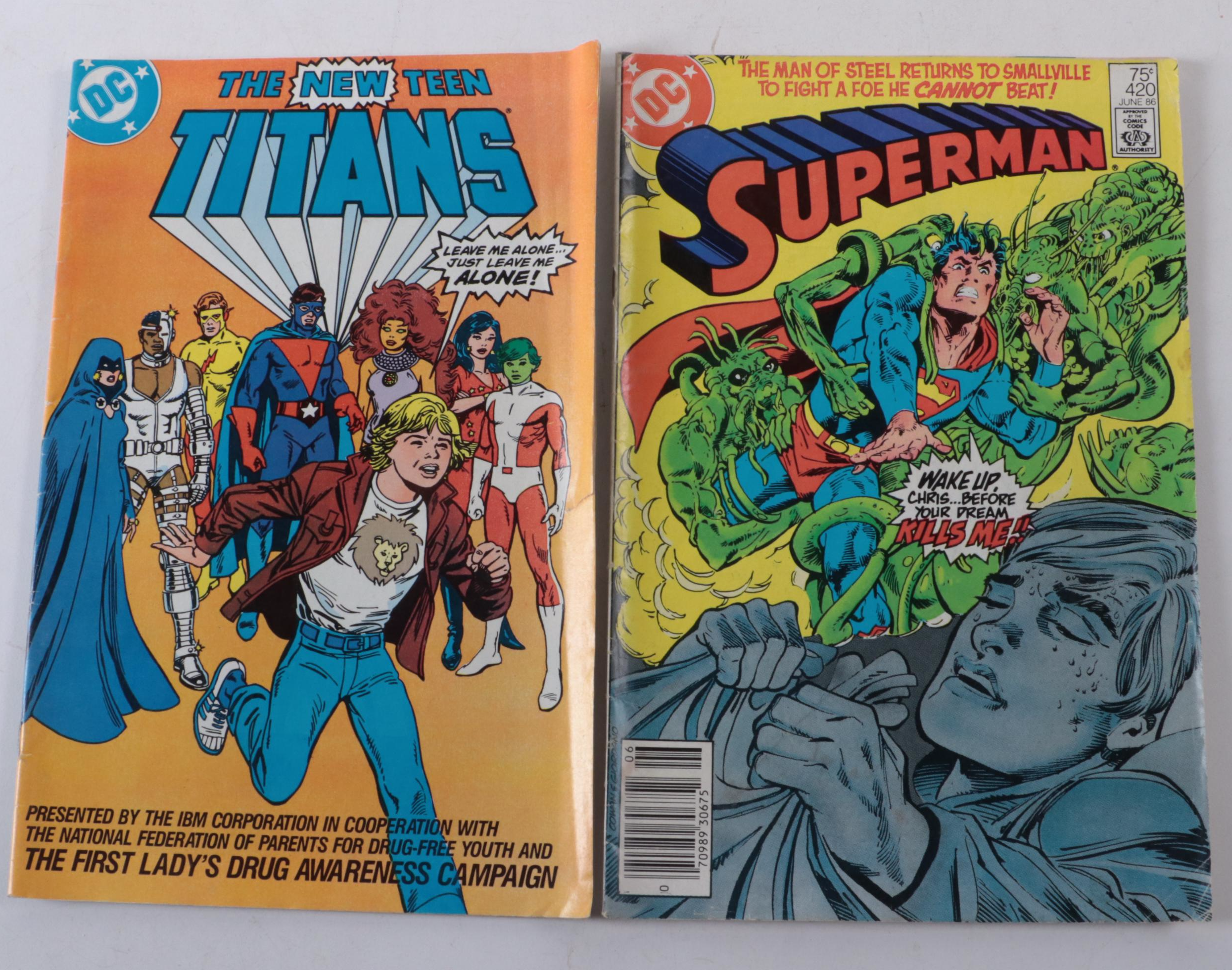 "The New Teen Titans," "Superman," "Checkmate!" and More Comics