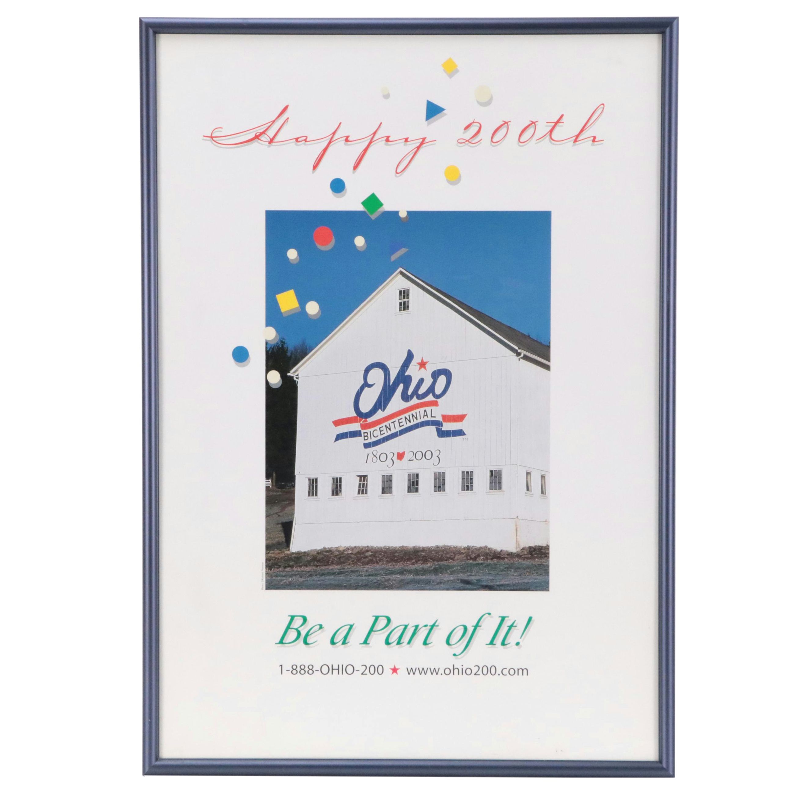 Ohio Bicentennial Commemorative Poster