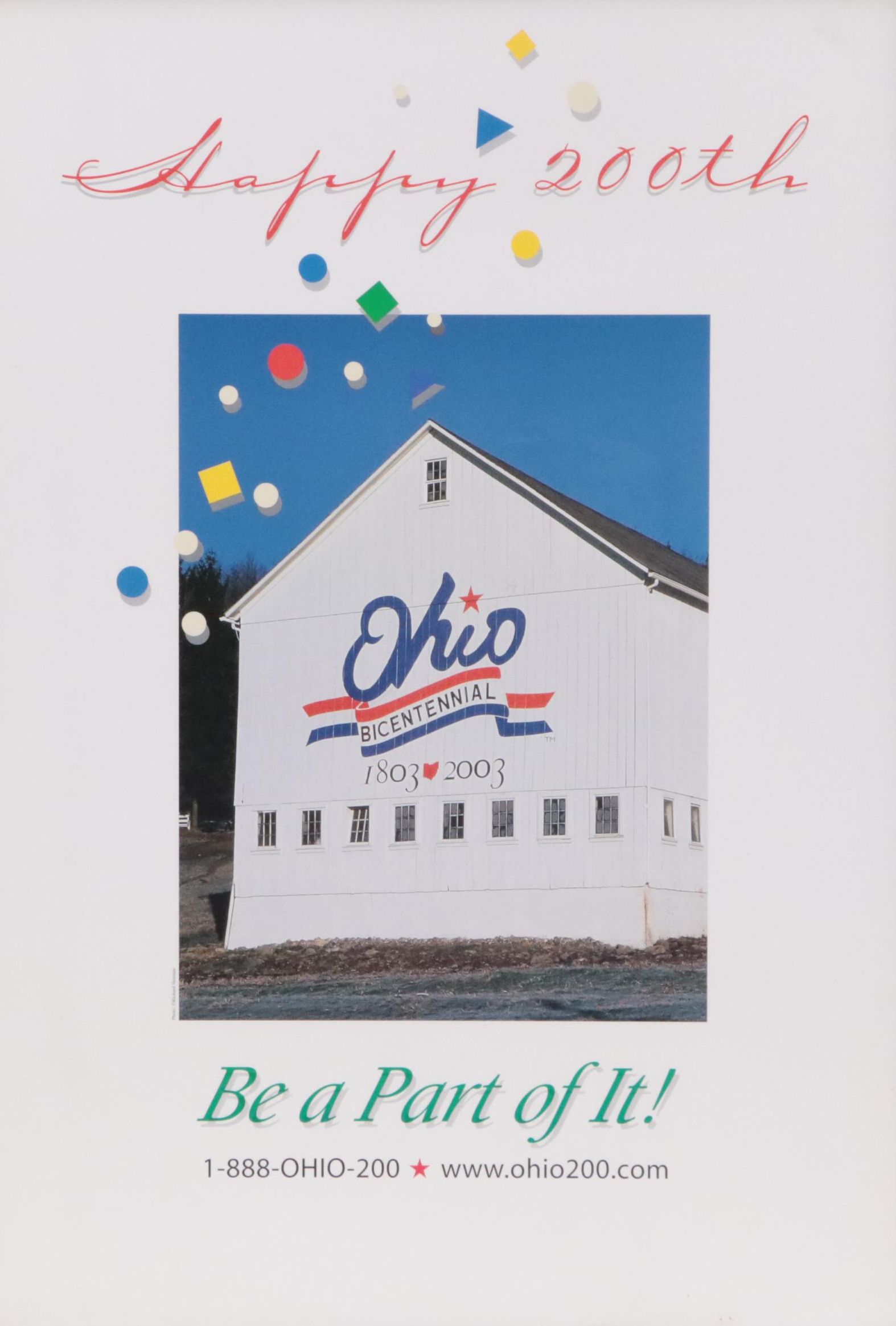 Ohio Bicentennial Commemorative Poster