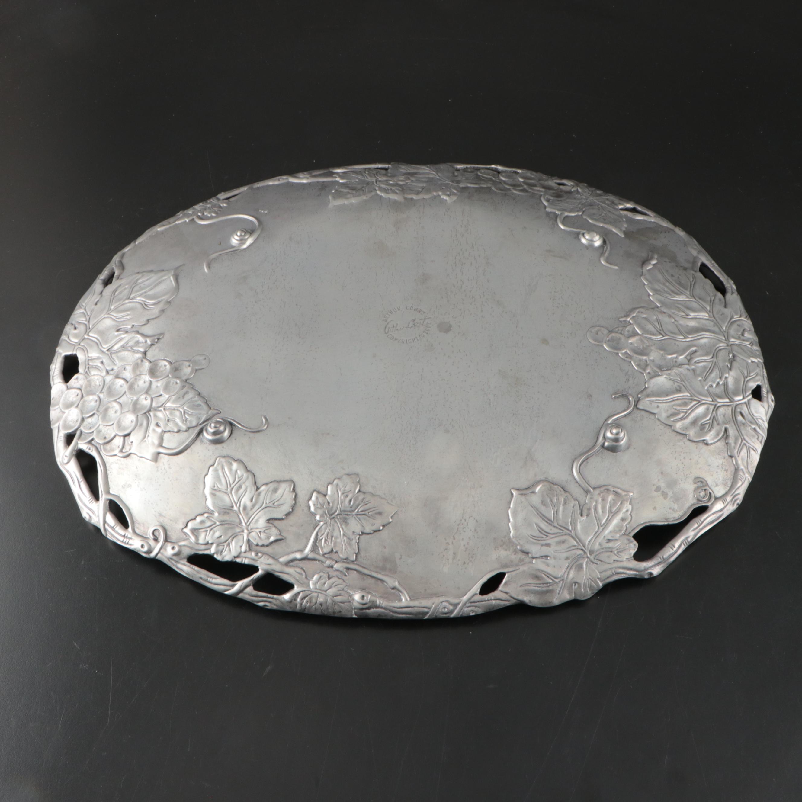 Arthur Court Tray with WMF Stainless Steel Bowl
