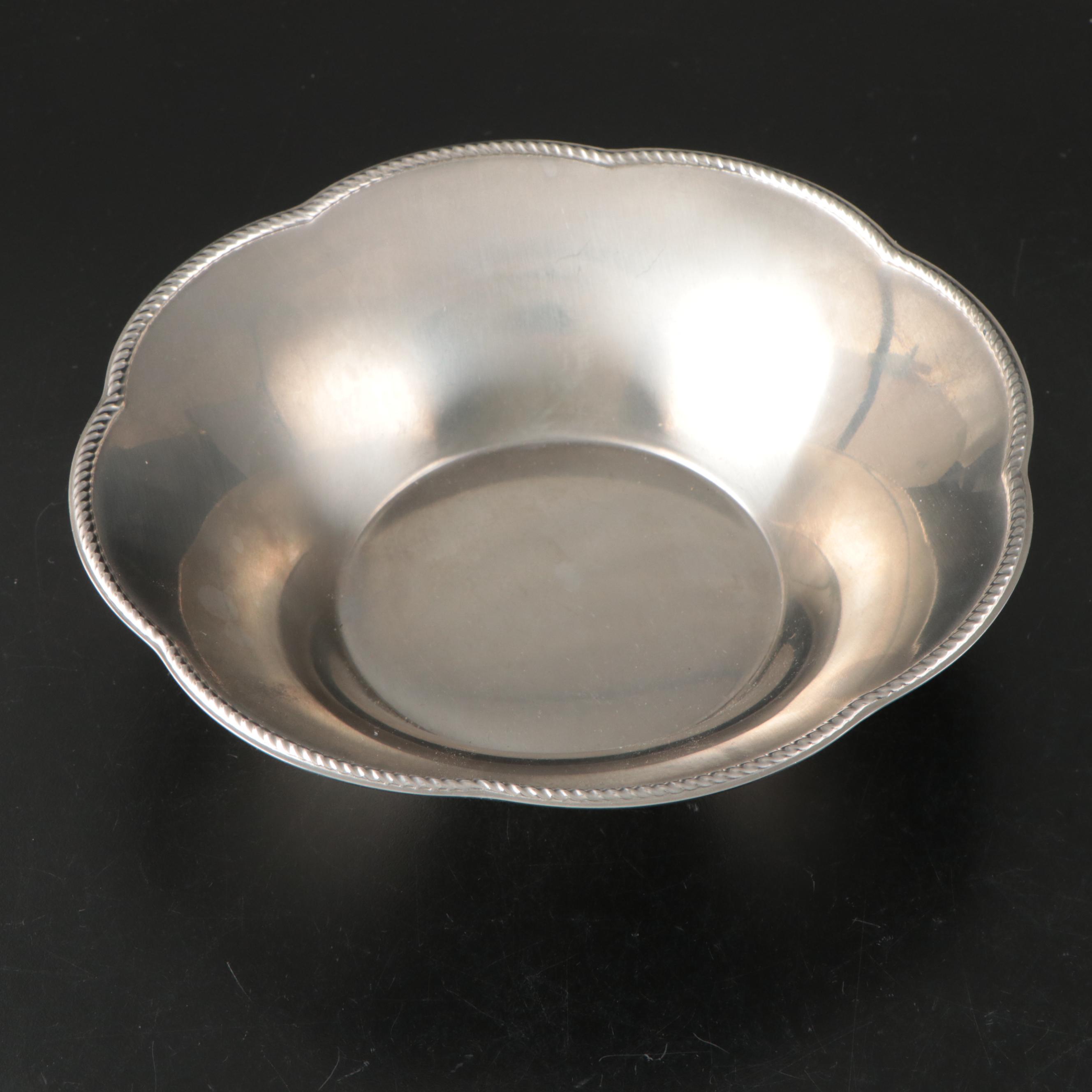 Arthur Court Tray with WMF Stainless Steel Bowl