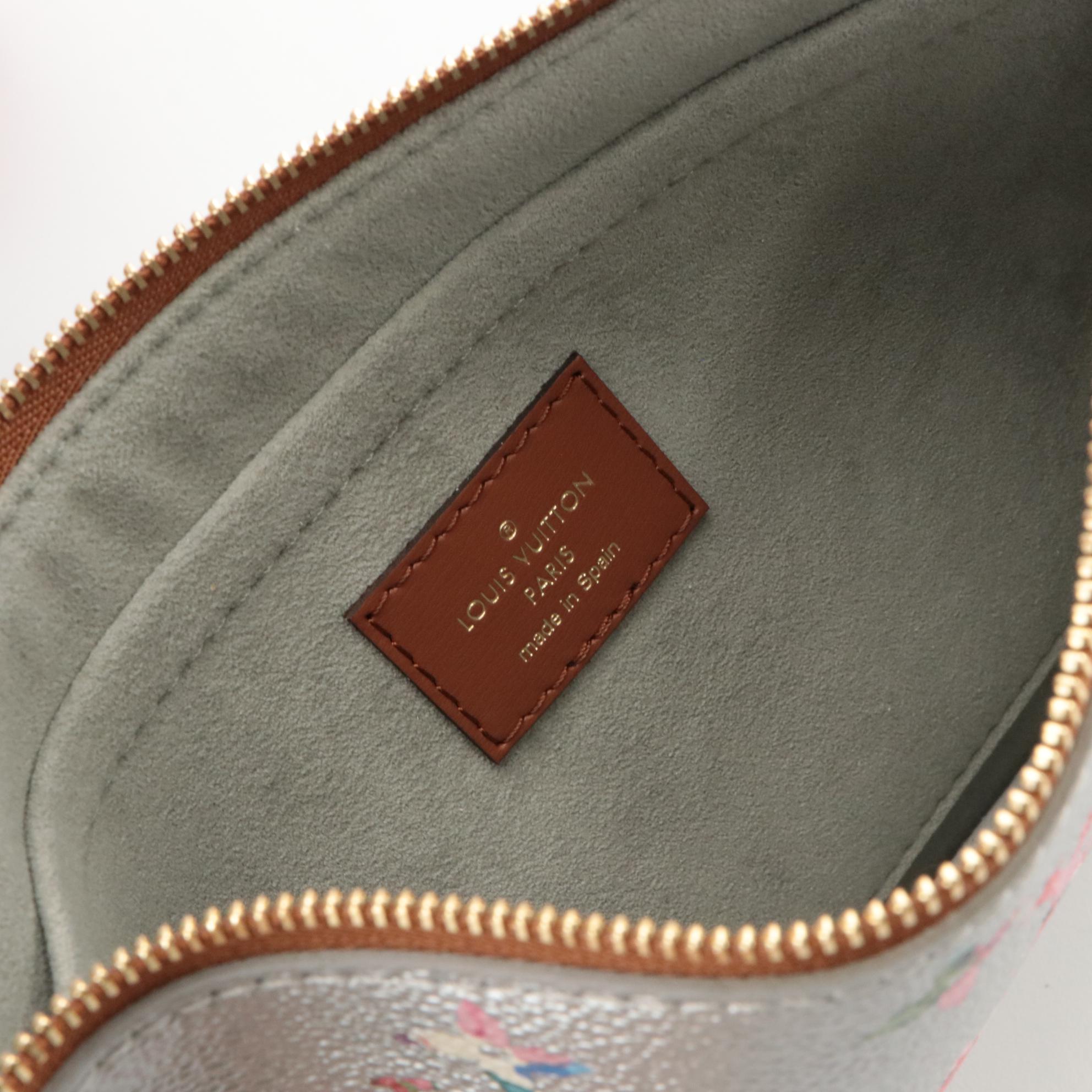 Louis Vuitton Neverfull MM in Limited Edition Garden Coated Canvas with Box