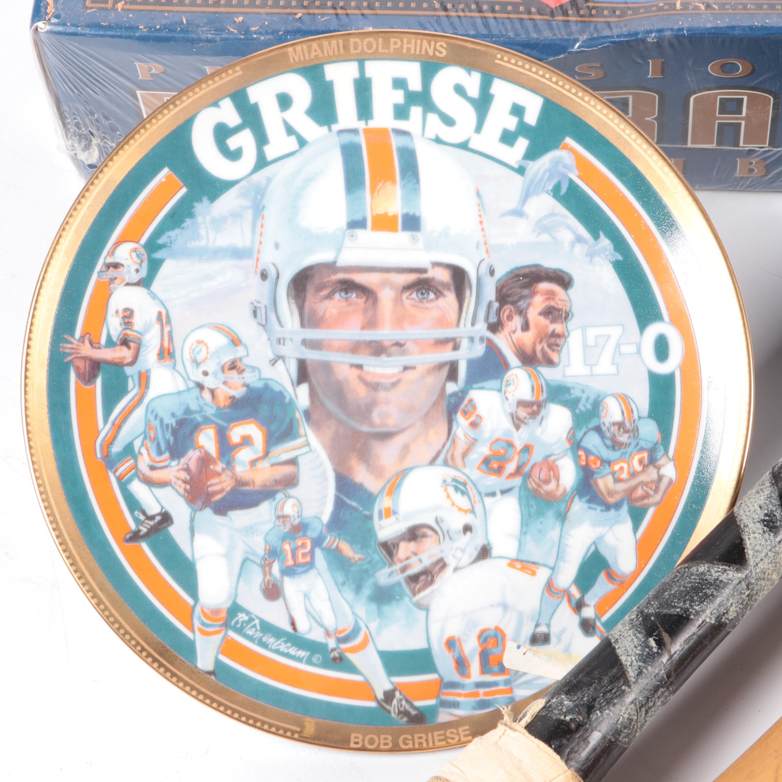 Joey Votto Signed Dayton Dragons Print with Nolan Ryan Plate and More