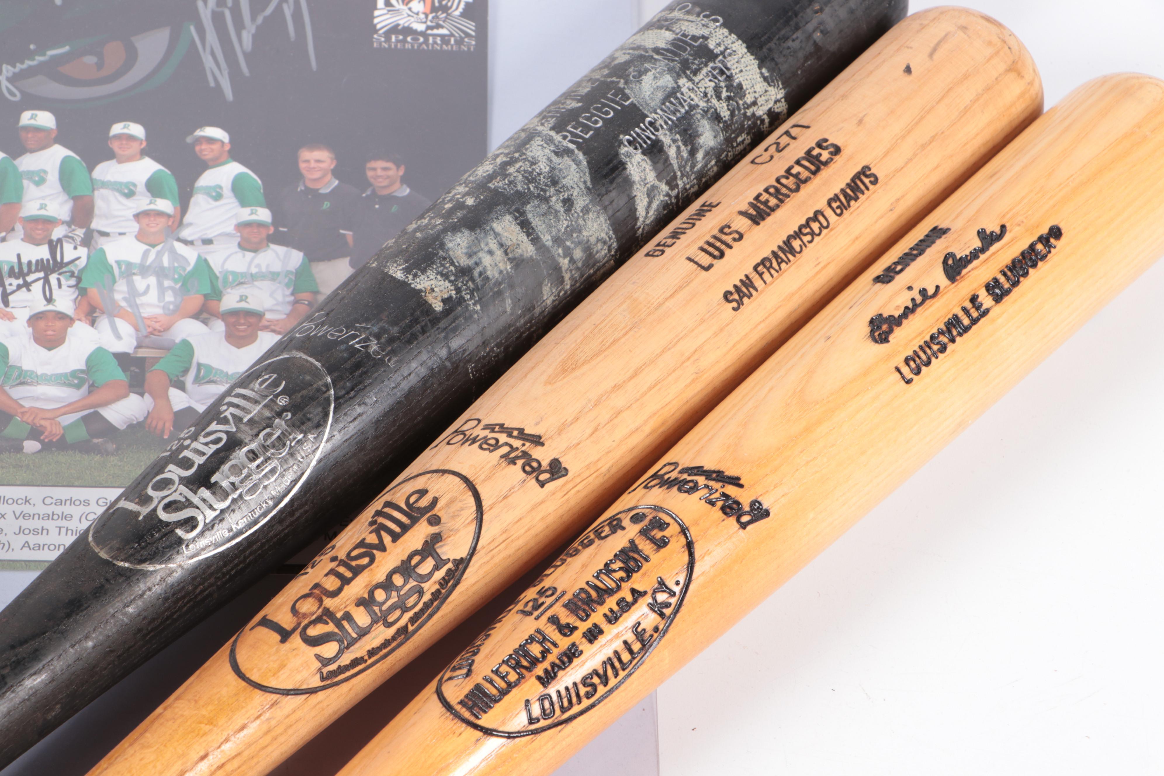 Joey Votto Signed Dayton Dragons Print with Nolan Ryan Plate and More