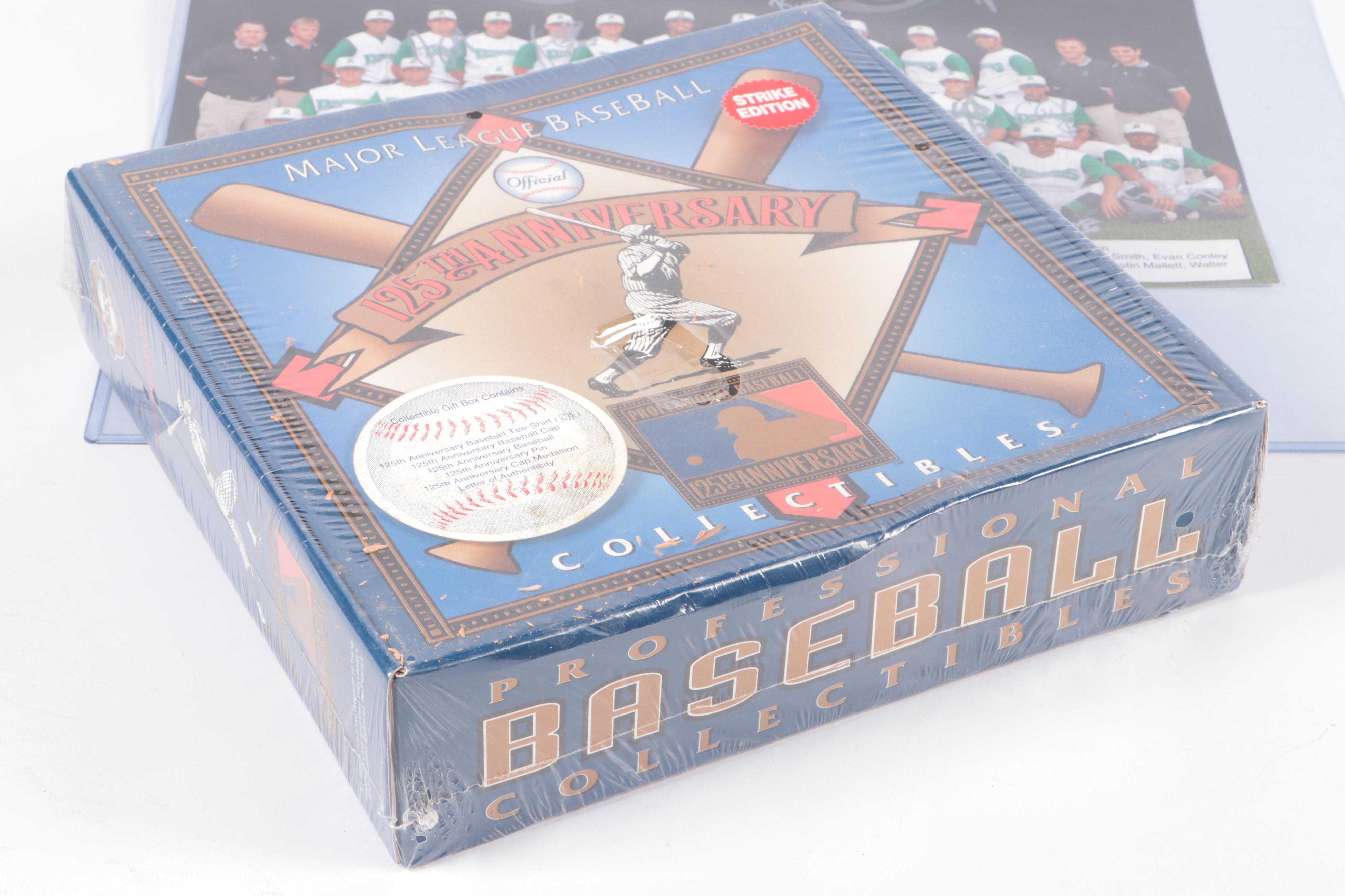 Joey Votto Signed Dayton Dragons Print with Nolan Ryan Plate and More