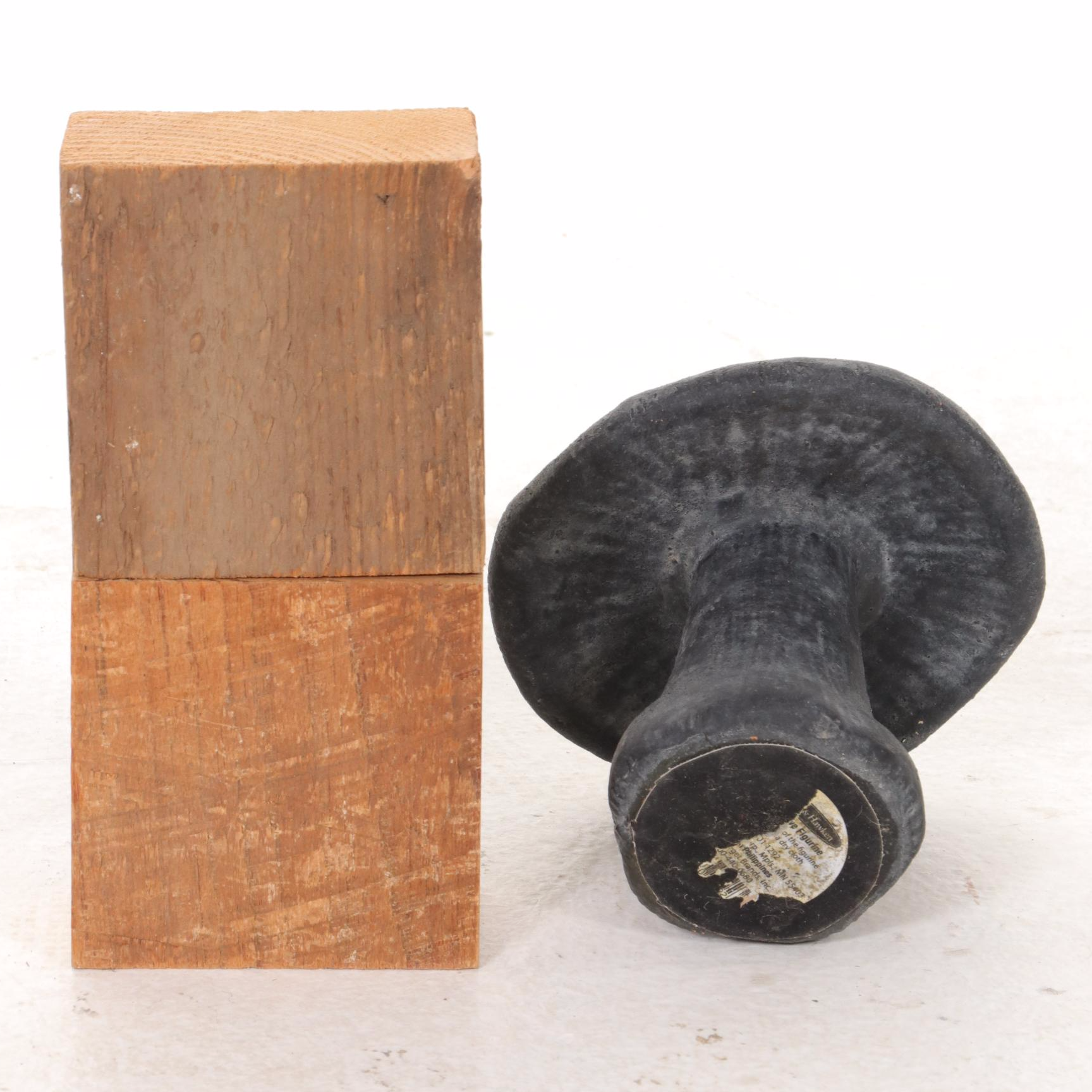 Metal Pinwheel Sculptures, Black Ceramic Mushroom and Block Letter Décor