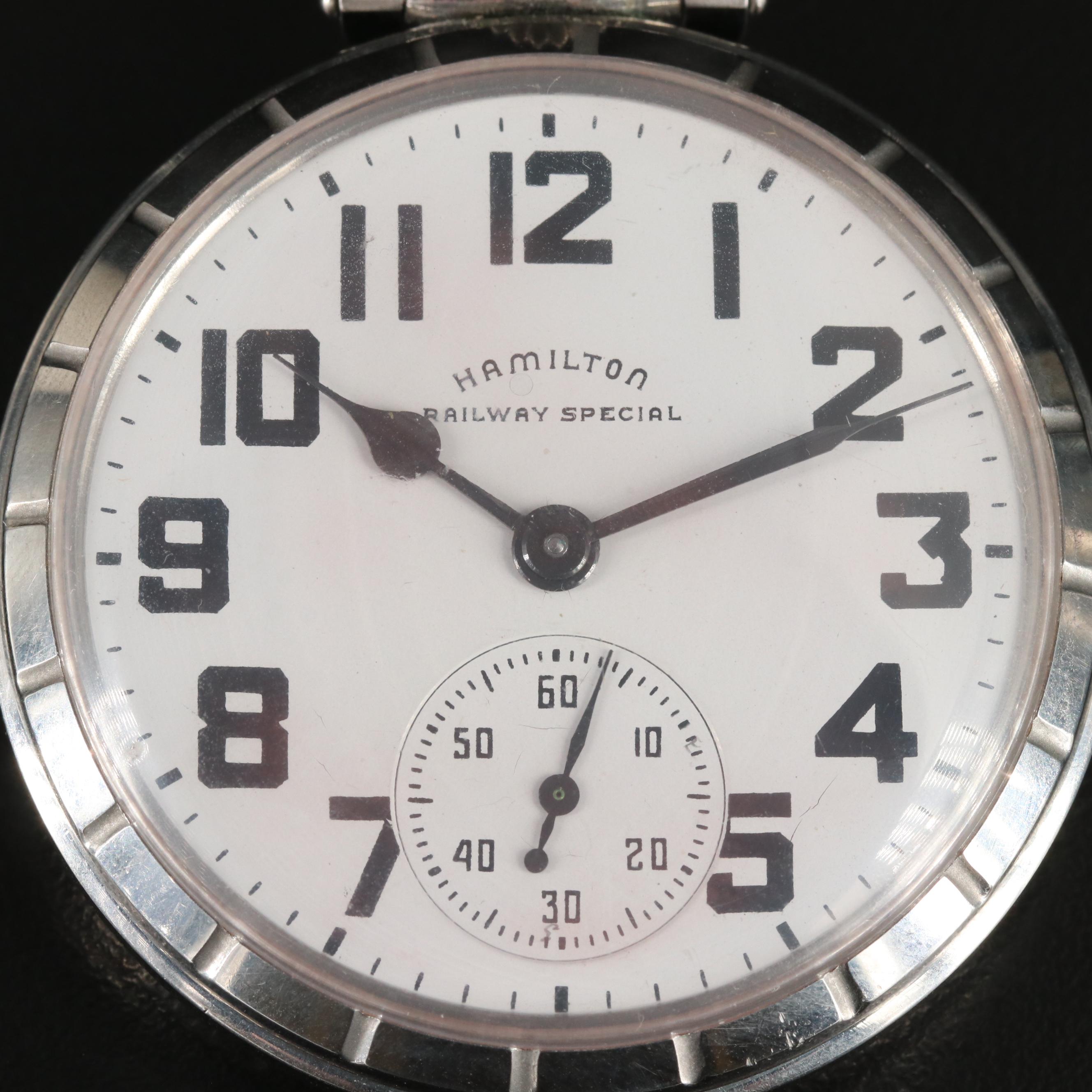 1951 Hamilton Railway Special Railroad Grade Pocket Watch