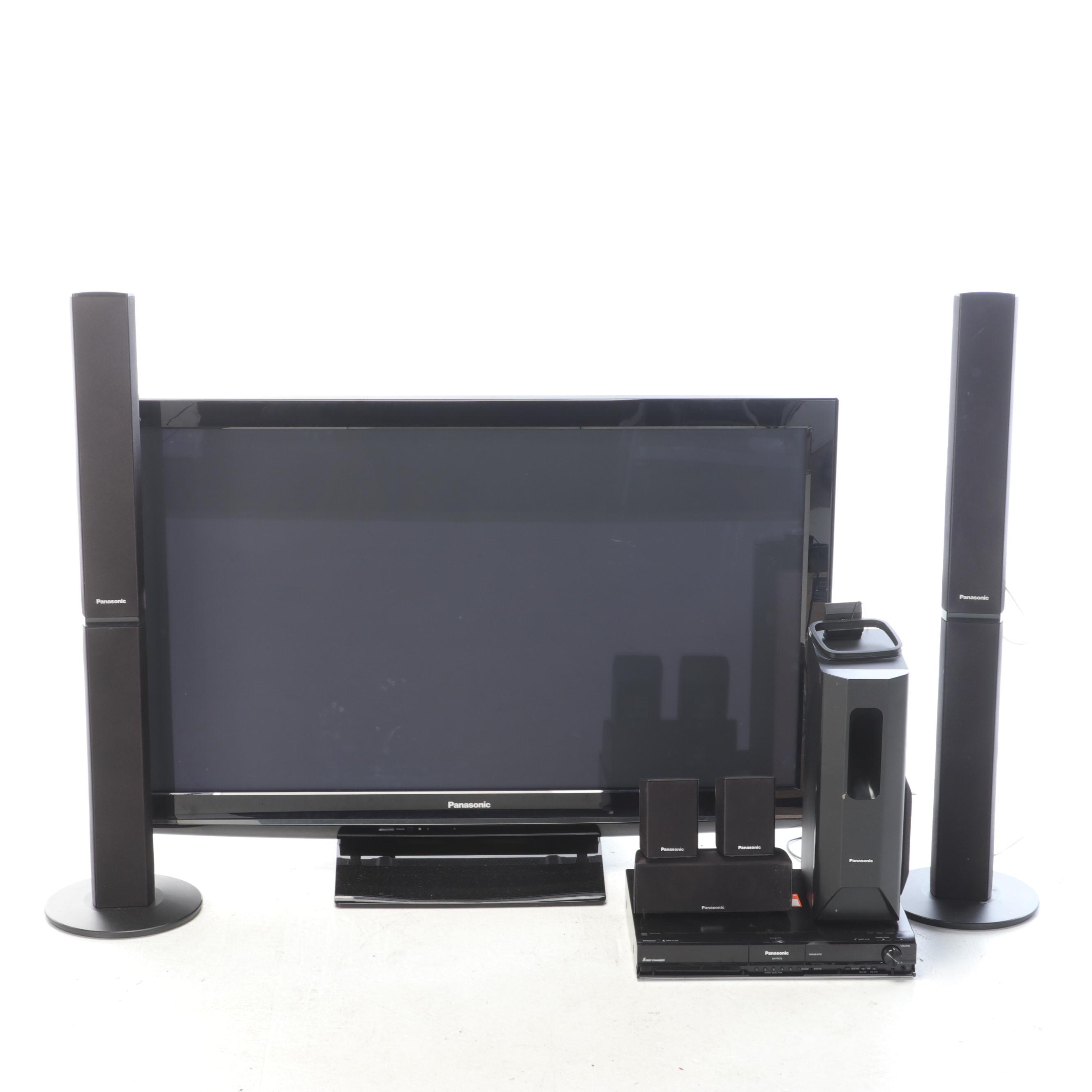 Panasonic Viera TC-P50S1 Plasma HDTV with Speakers, 2009