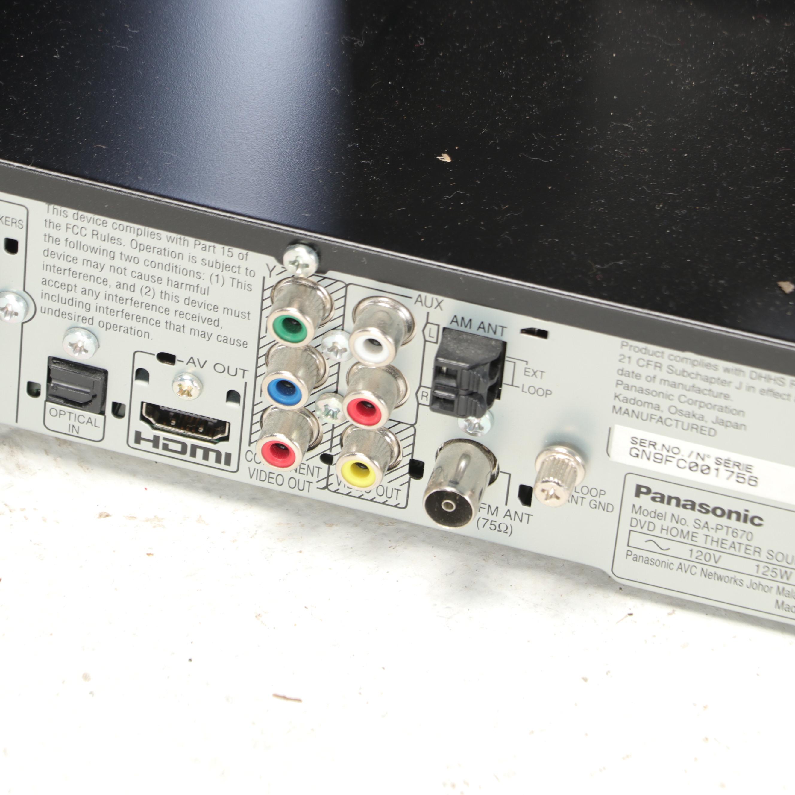 Panasonic Viera TC-P50S1 Plasma HDTV with Speakers, 2009