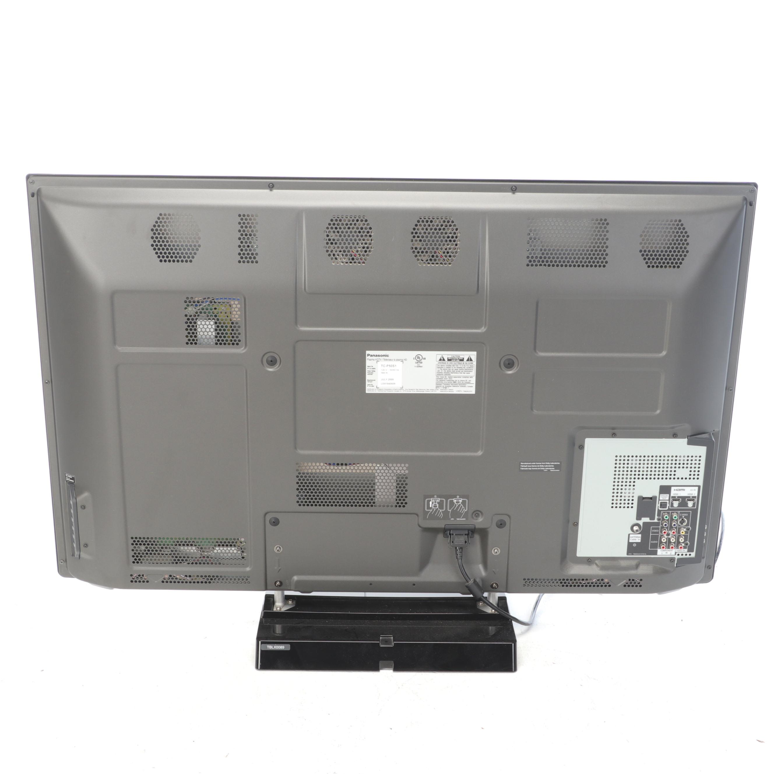 Panasonic Viera TC-P50S1 Plasma HDTV with Speakers, 2009