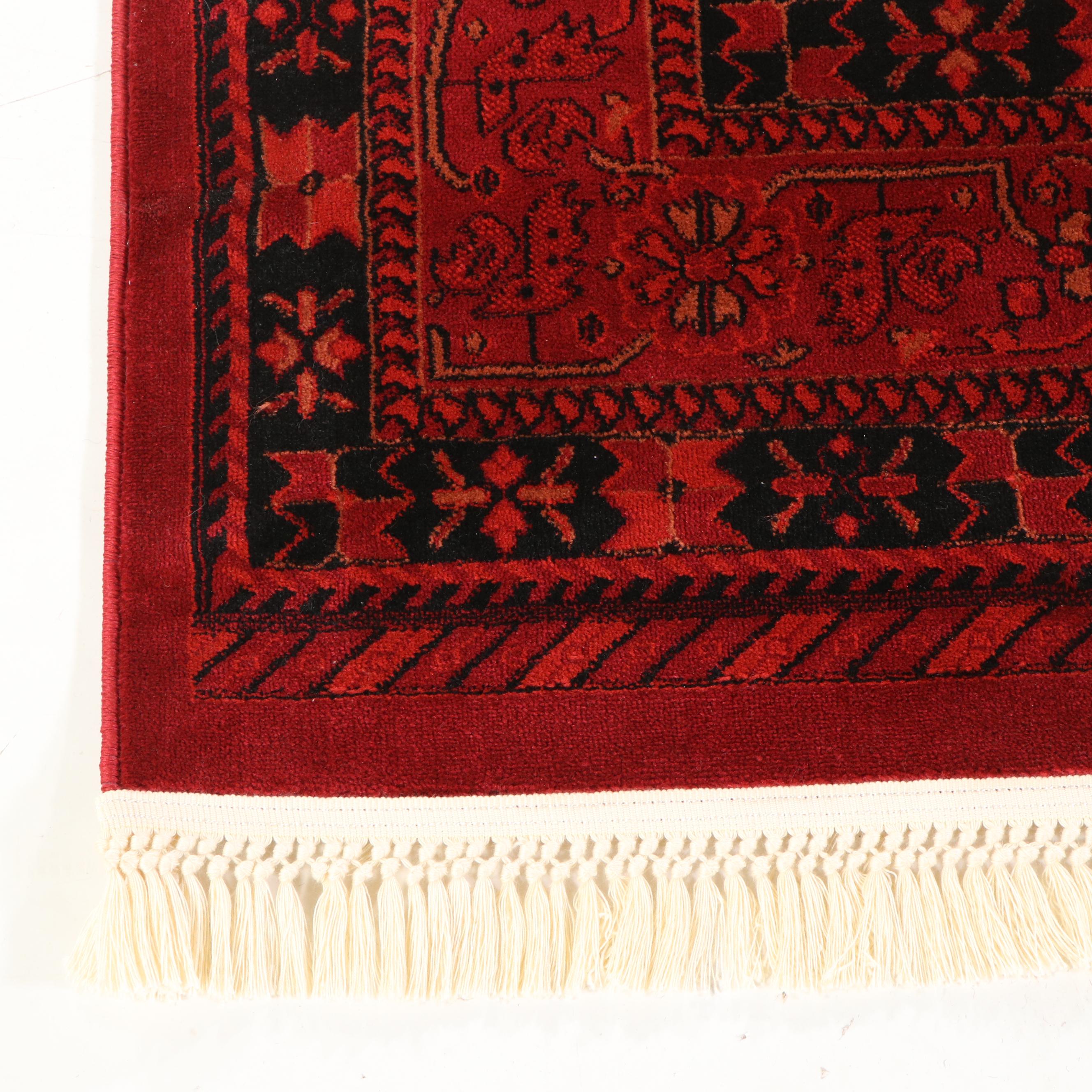 5'11 x 9'6 Machine Made Turkish Unique Loom "Bokhara Collection" Area Rug