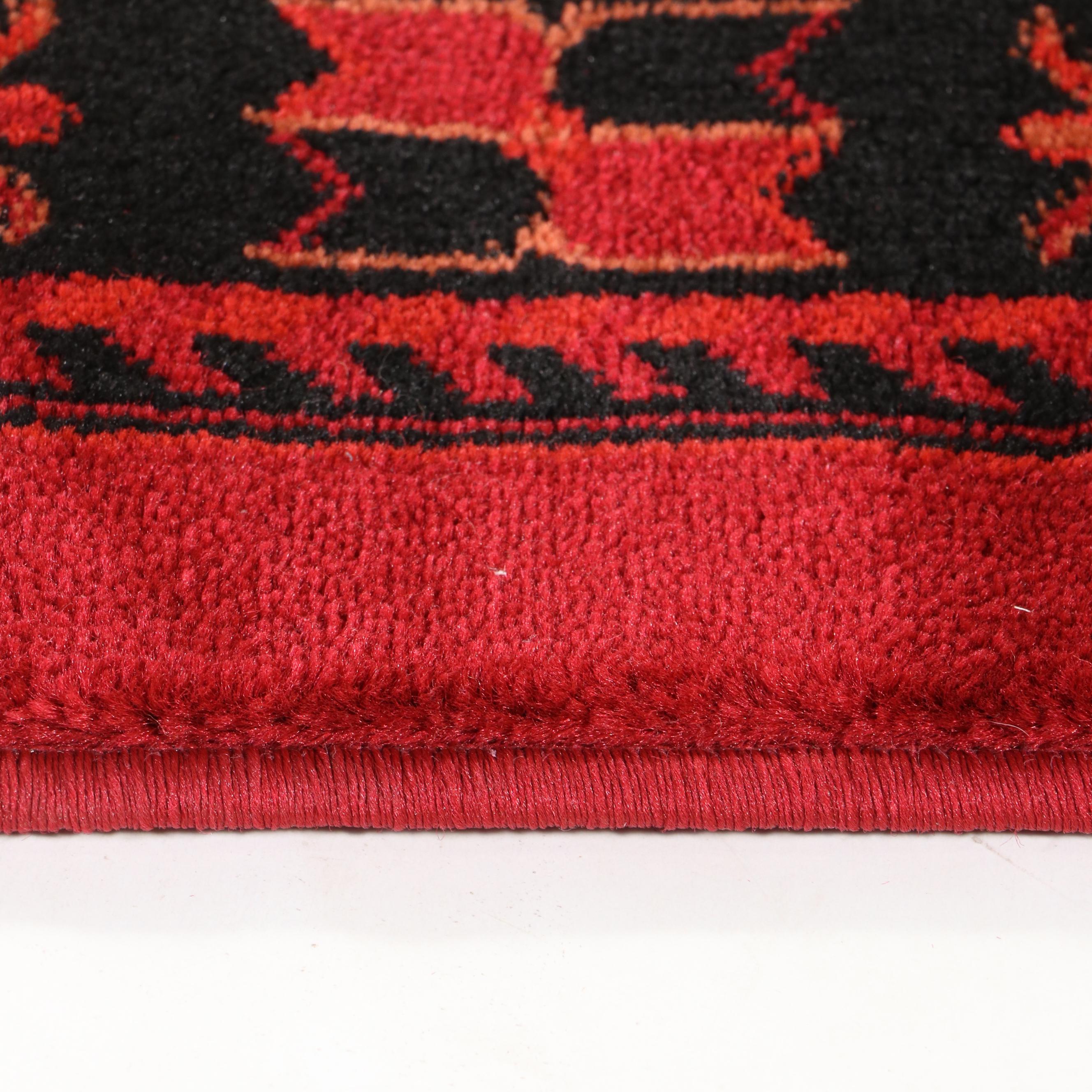 5'11 x 9'6 Machine Made Turkish Unique Loom "Bokhara Collection" Area