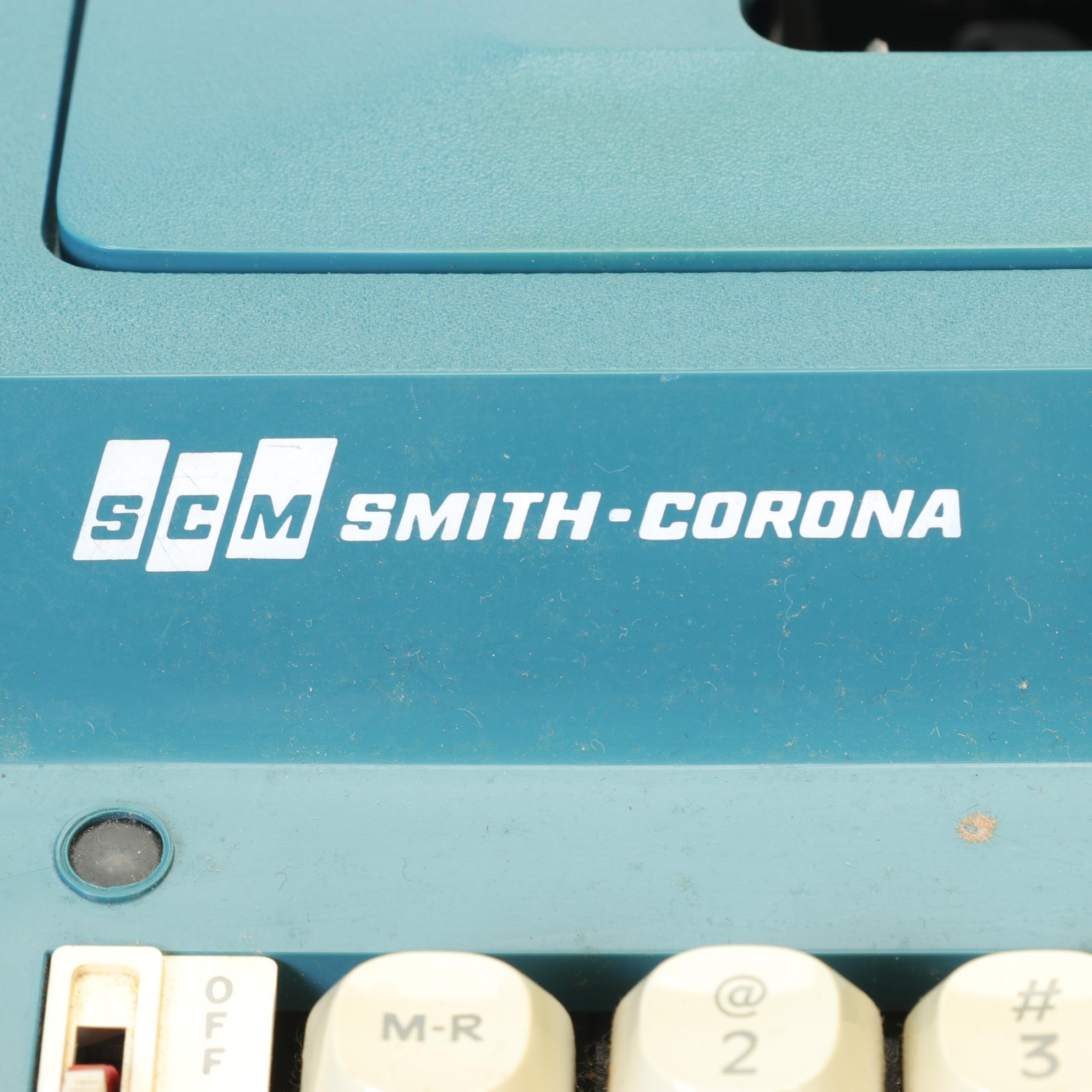 Smith-Corona Sterling 12 Portable Electric Typewriter, circa 1970