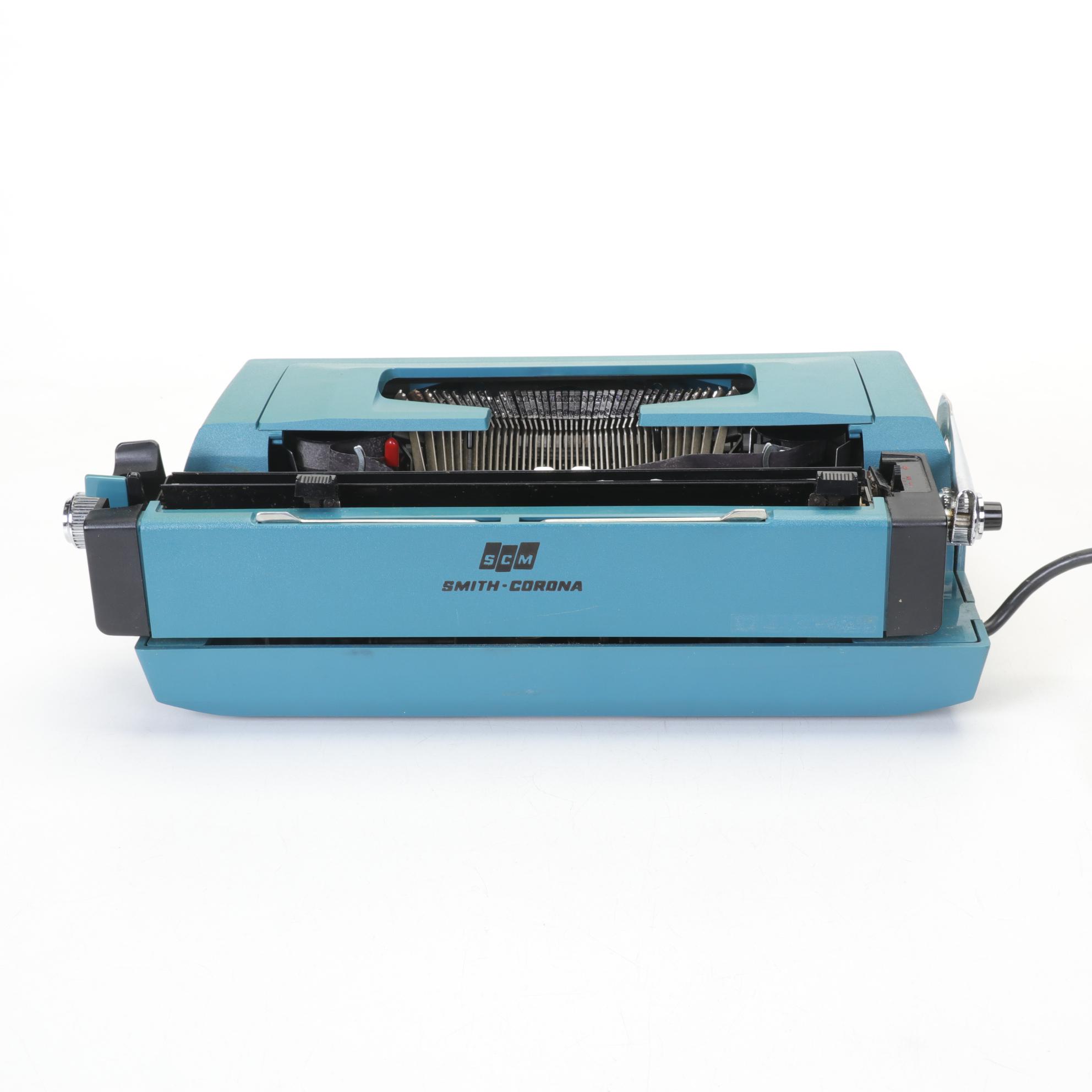 Smith-Corona Sterling 12 Portable Electric Typewriter, circa 1970